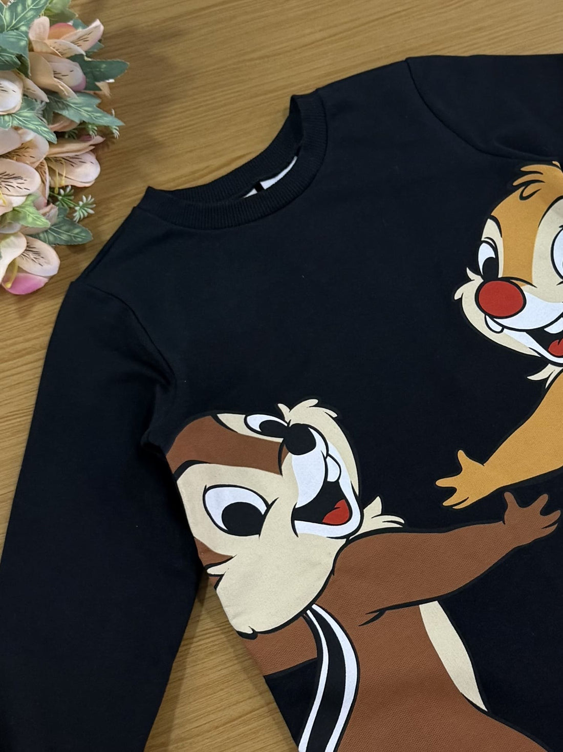 Vestido Infantil Momi Inverno Preto Tico e Teco