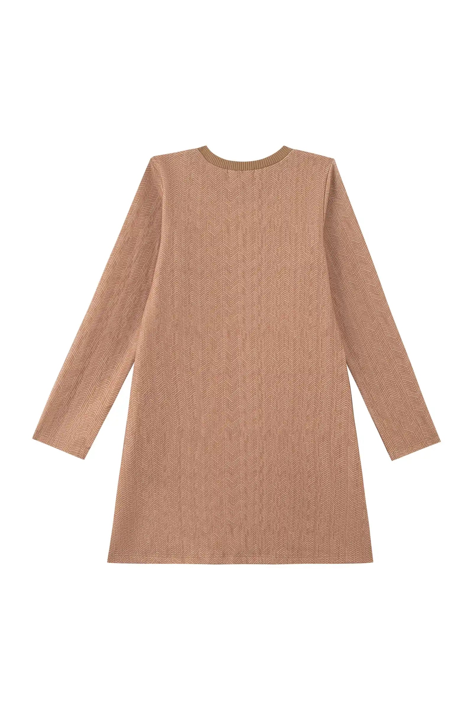 Vestido Infantil Kukiê Inverno Bege Animais Melhores Amigos