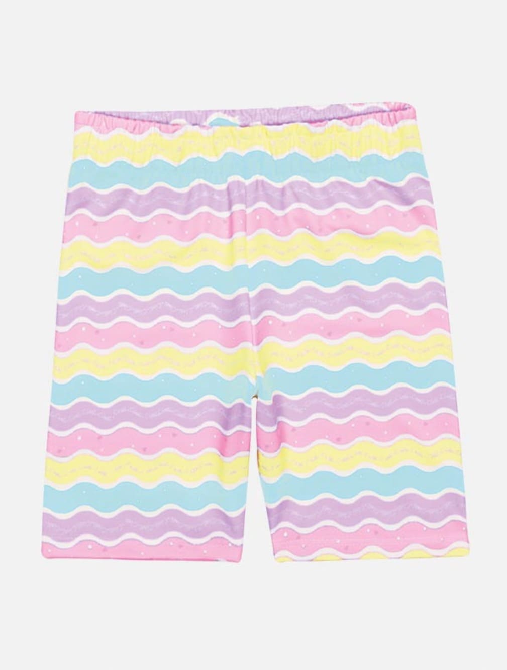 Conjunto Infantil Cinti Verão Shorts Ciclista e Blusa Amazing Lilás