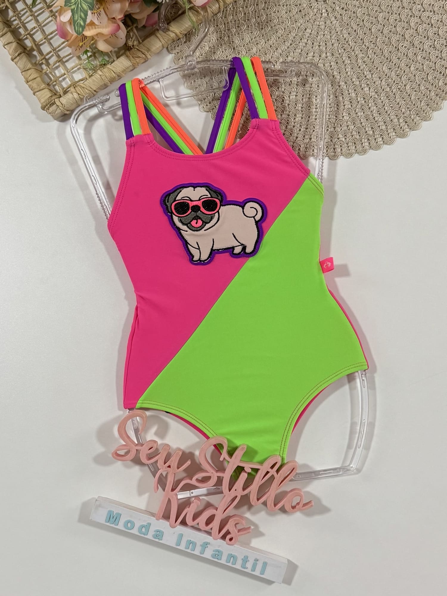 Maiô Infantil Siri Kids Gabi Funny Dog 40086