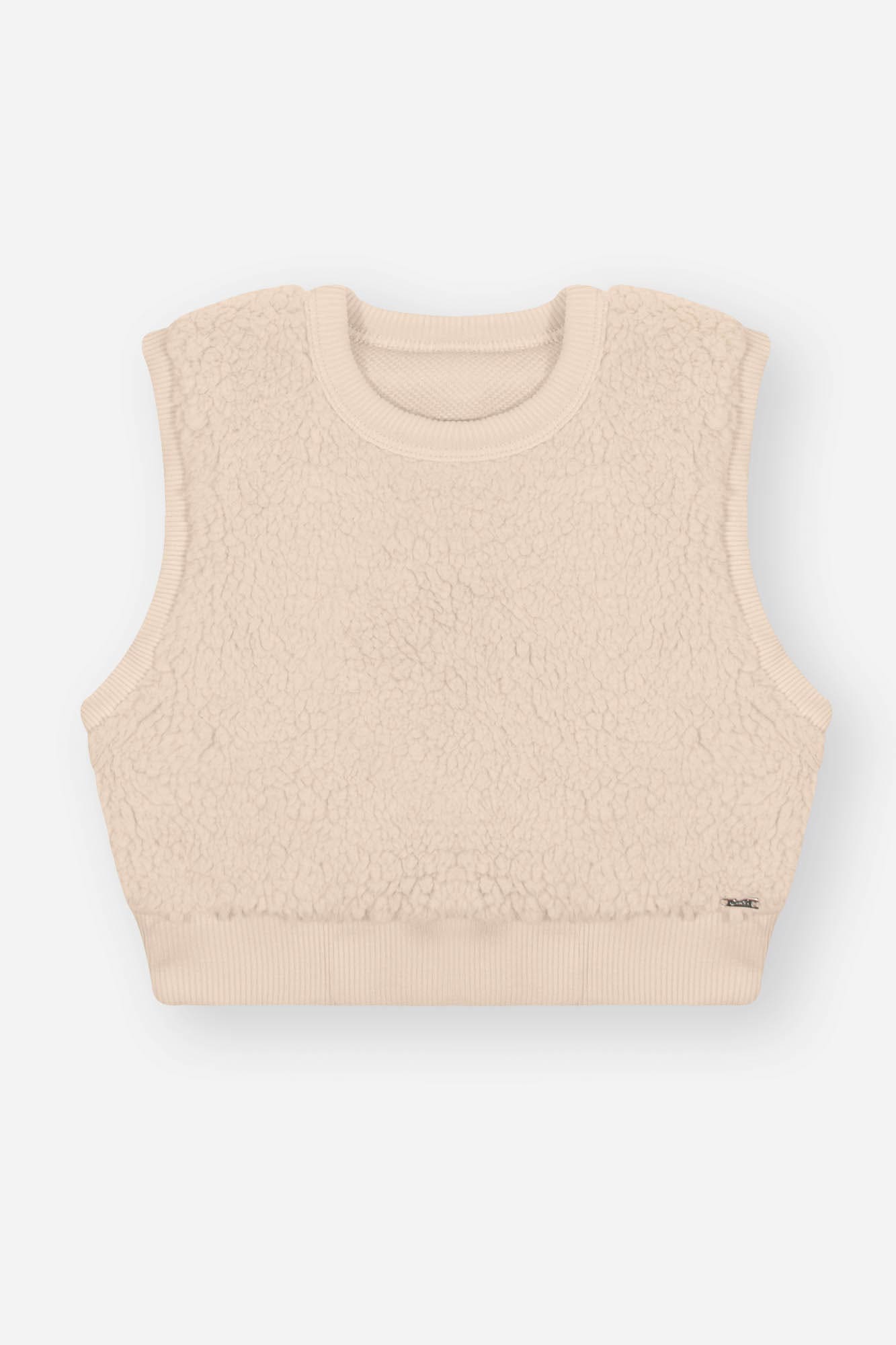 Vestido Infantil Cinti Inverno com Colete Ursinho