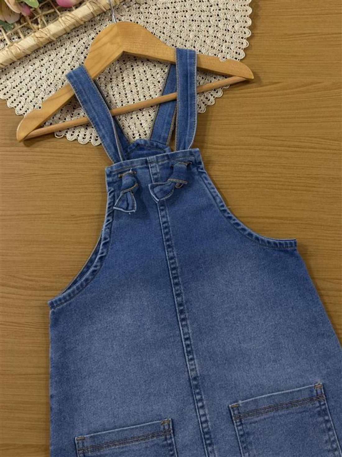Salopete Infantil Bimbi Inverno Jeans