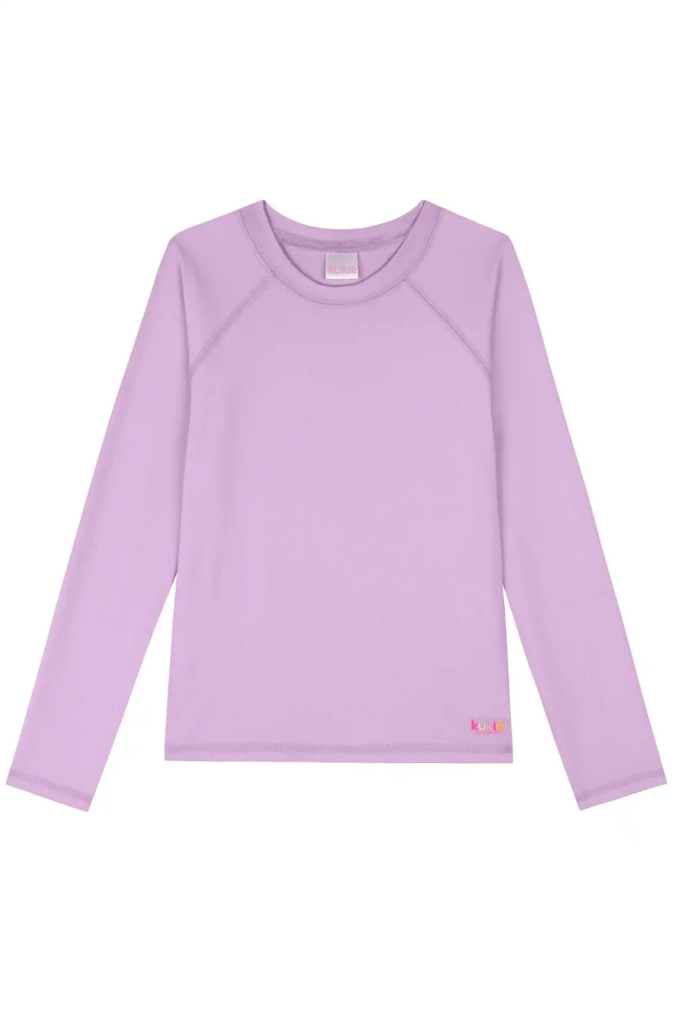 Blusa Infantil com Proteção Solar Kukiê Verão Lilás