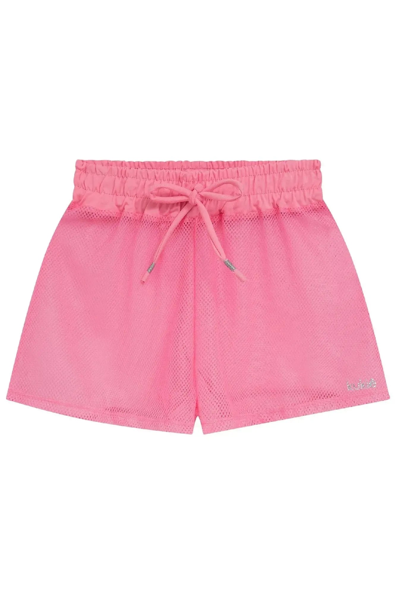Shorts Infantil Menina Kukiê em Tela Rosa
