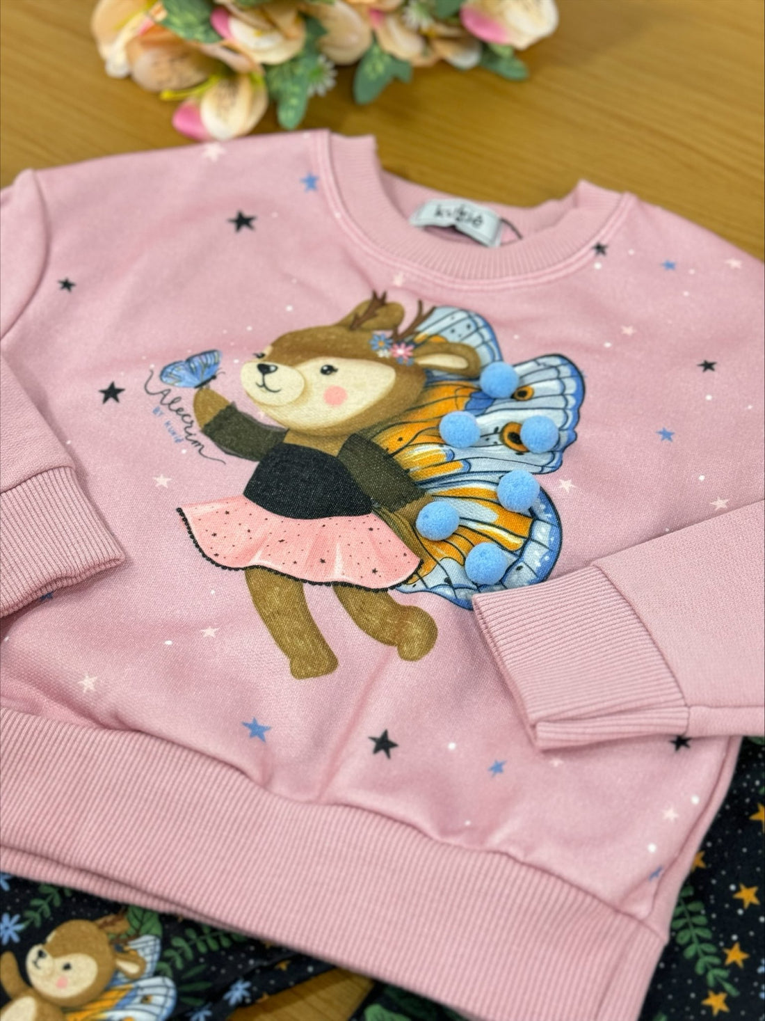 Conjunto Infantil Kukie Alecrim Inverno Calça e Blusão Cervo