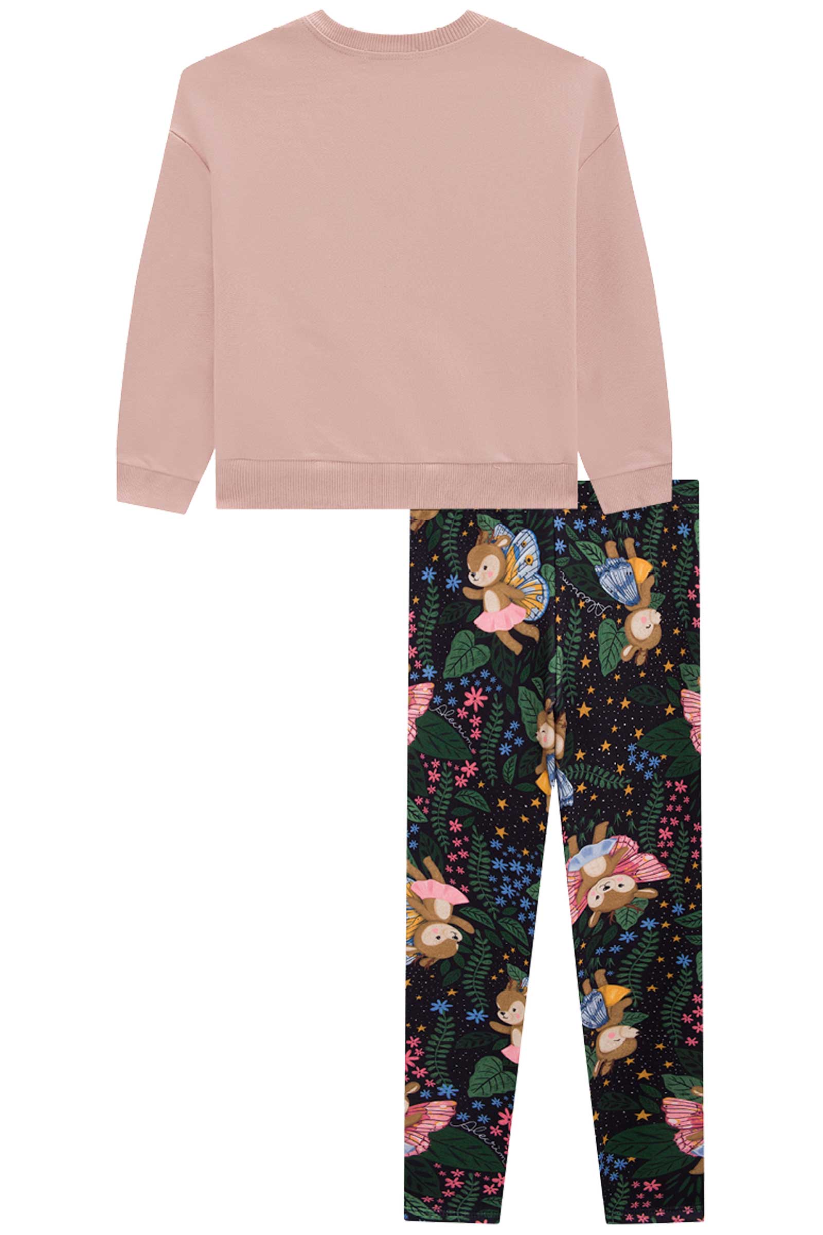 Conjunto Infantil Kukie Alecrim Inverno Calça e Blusão Cervo
