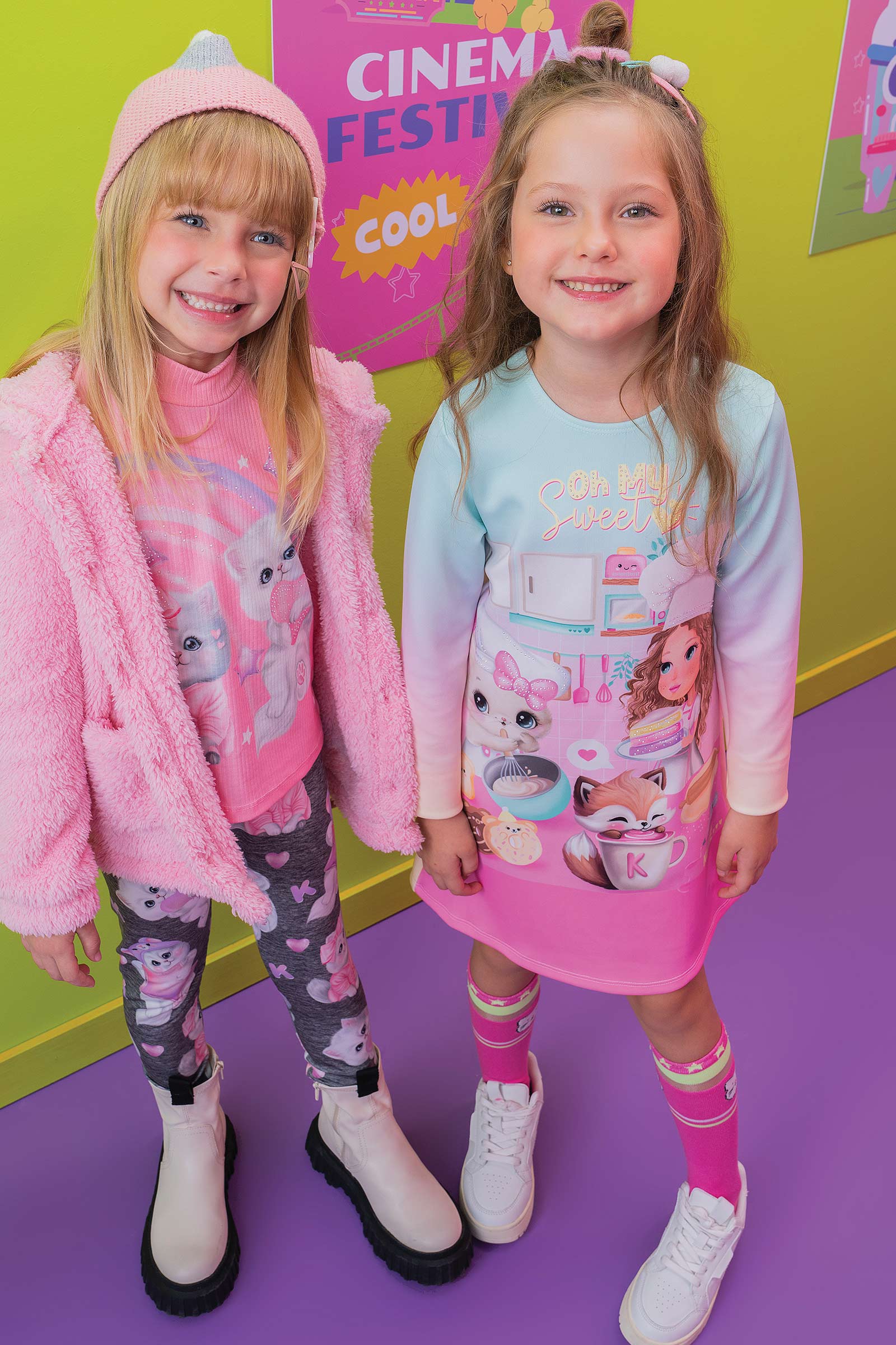 Vestido Infantil Kukie Inverno Cozinheira