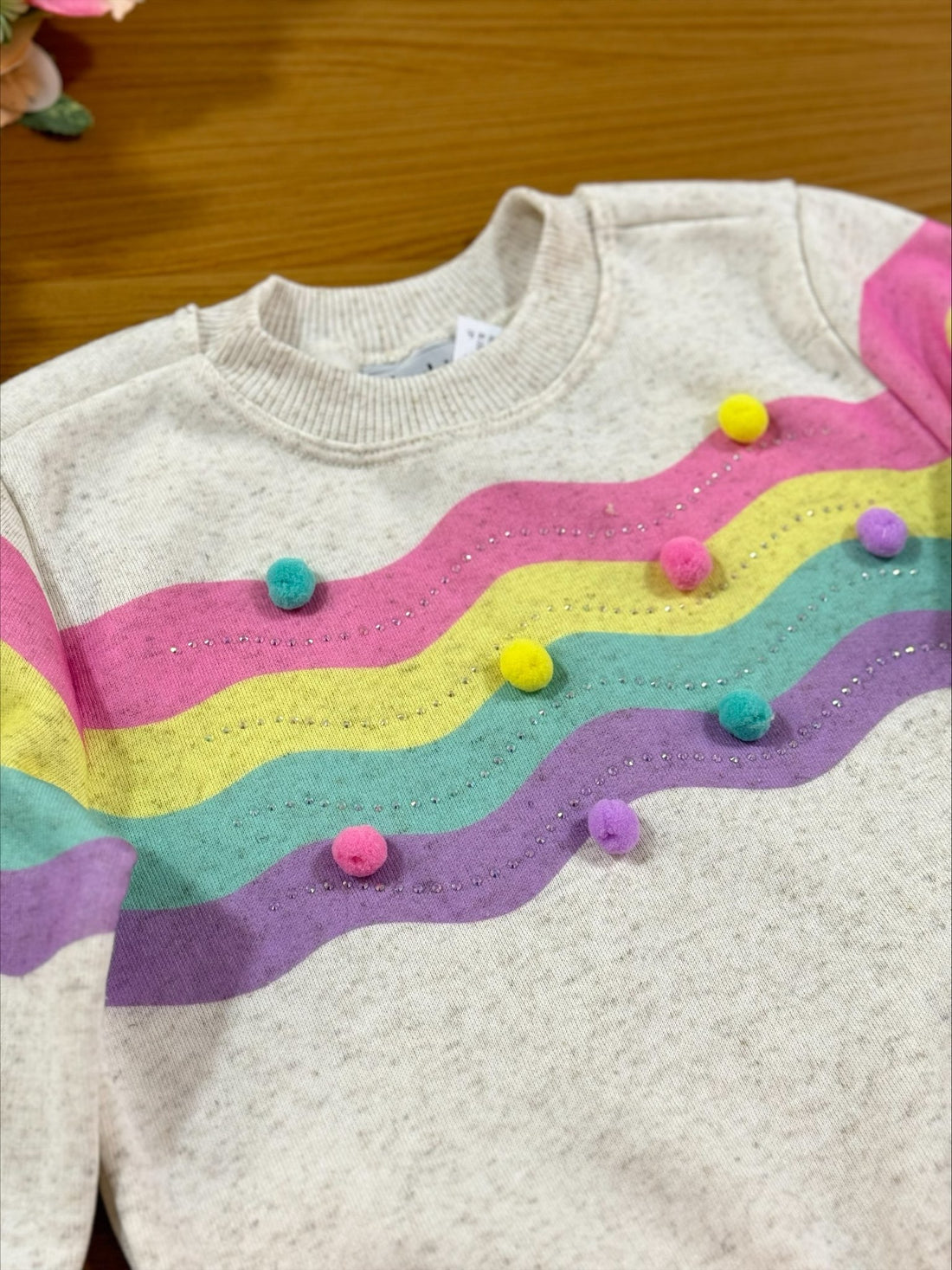 Moletom Infantil Kukie Inverno Flanelado Listras Coloridas