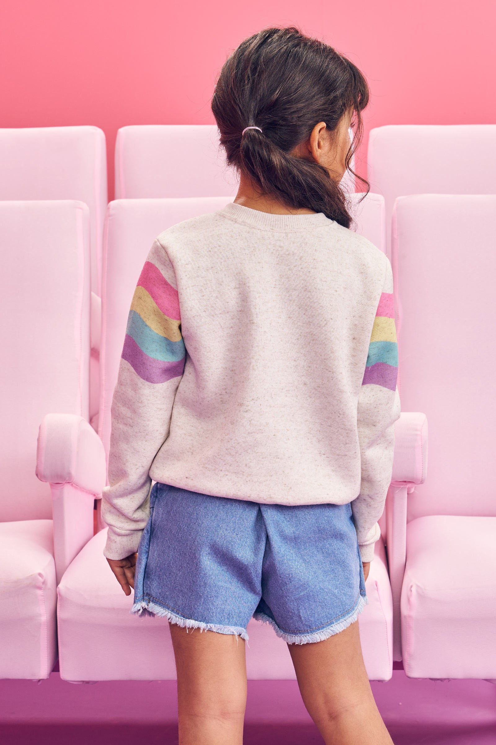 Moletom Infantil Kukie Inverno Flanelado Listras Coloridas
