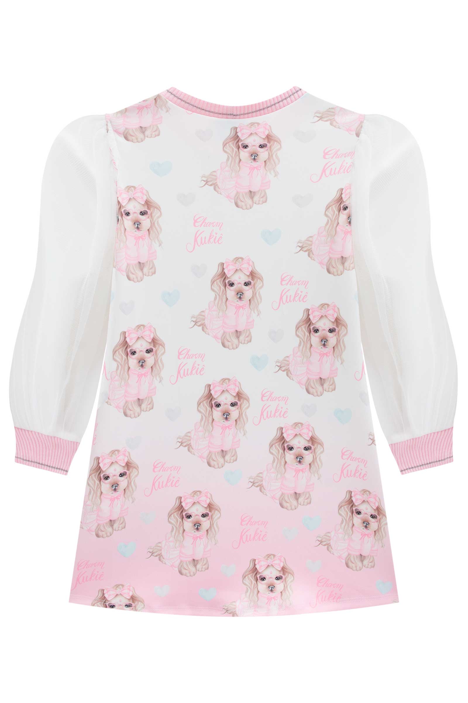 Vestido Infantil Kukie Inverno Cachorrinha