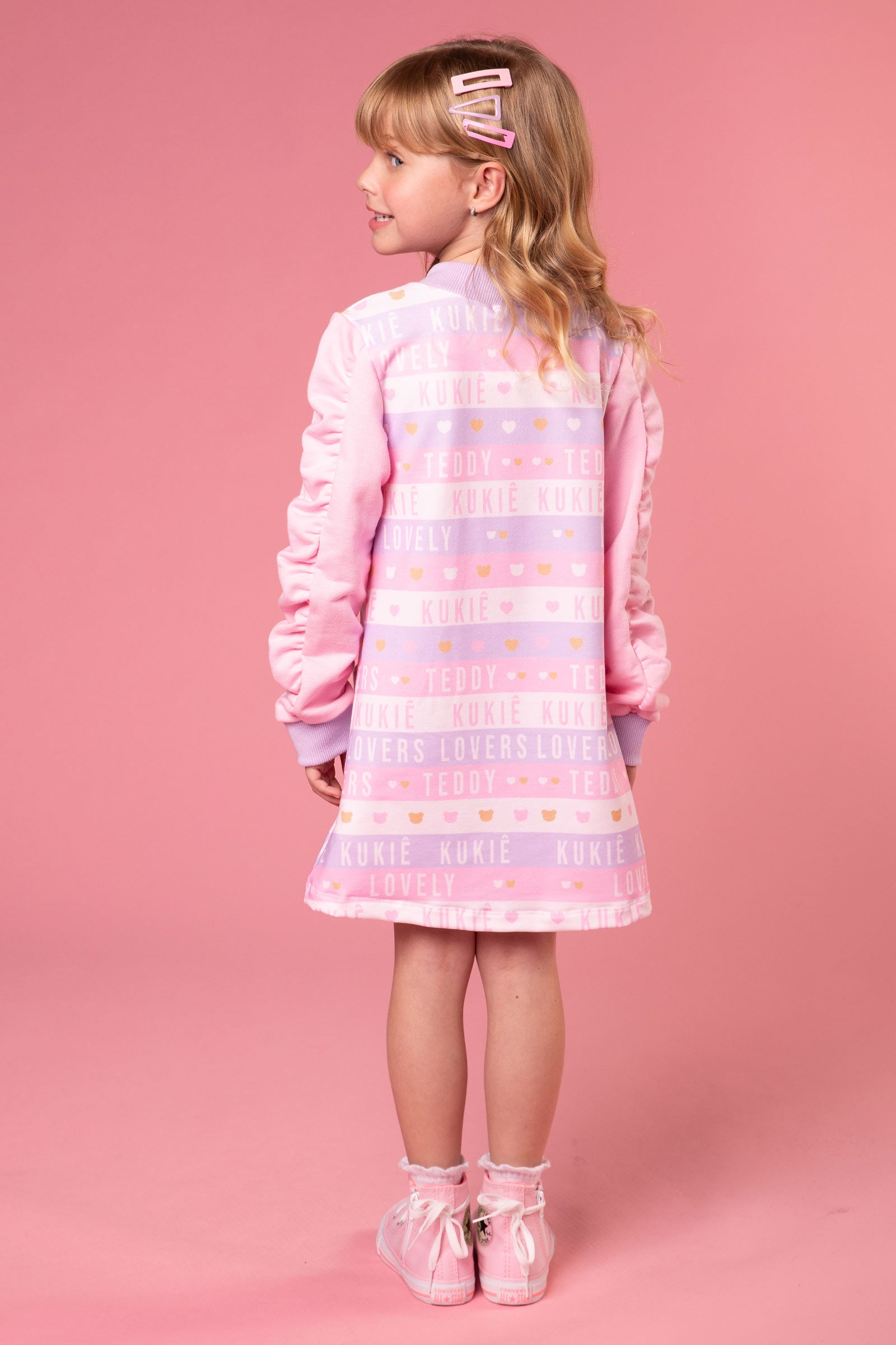 Vestido Infantil Kukie Inverno Colors Lovely
