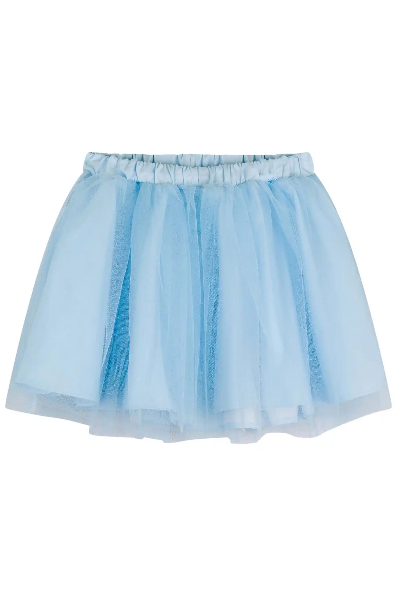 Saia Infantil Kukiê Verão em Tule Azul