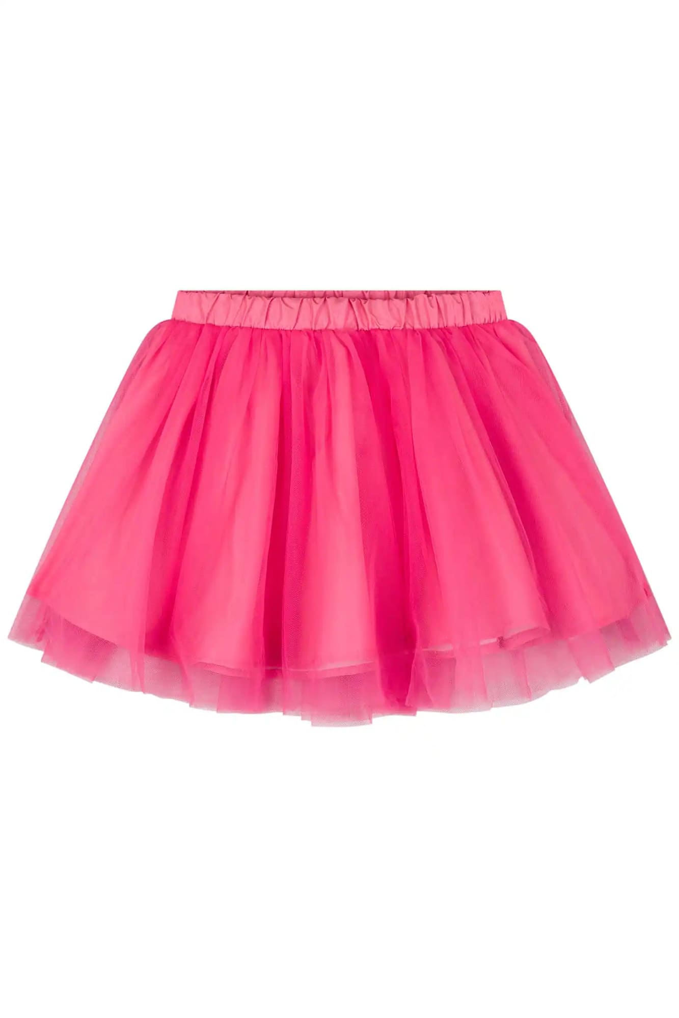 Saia Infantil Kukiê Verão em Tule Rosa Escuro