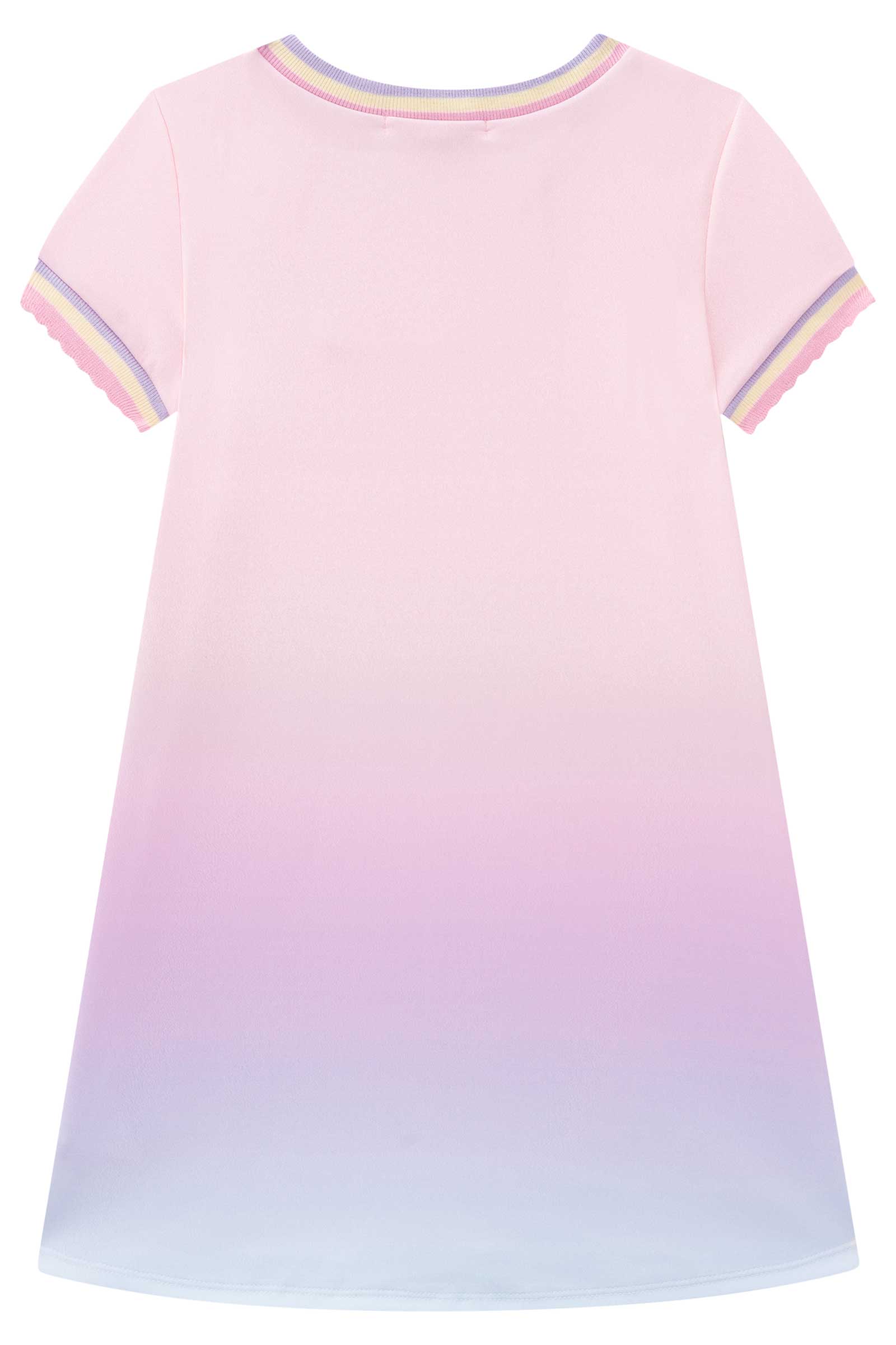 Vestido Infantil Kukie Inverno Manga Curta Ursinho Circo