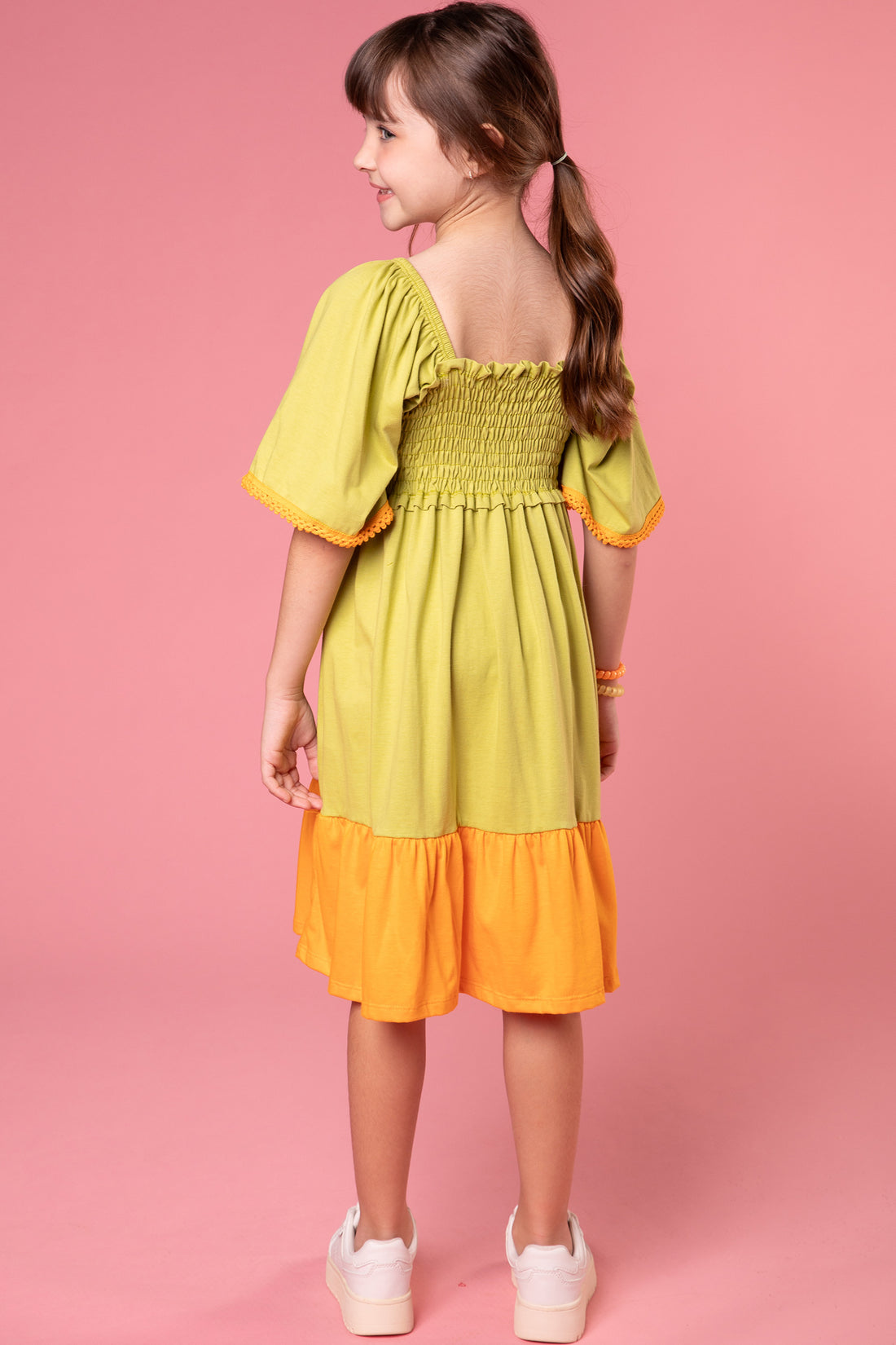 Vestido Infantil Kukie Tropical Solzinho