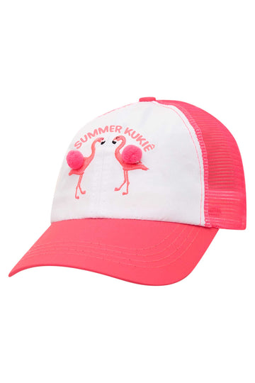 Boné Infantil Kukie Verão Flamingo