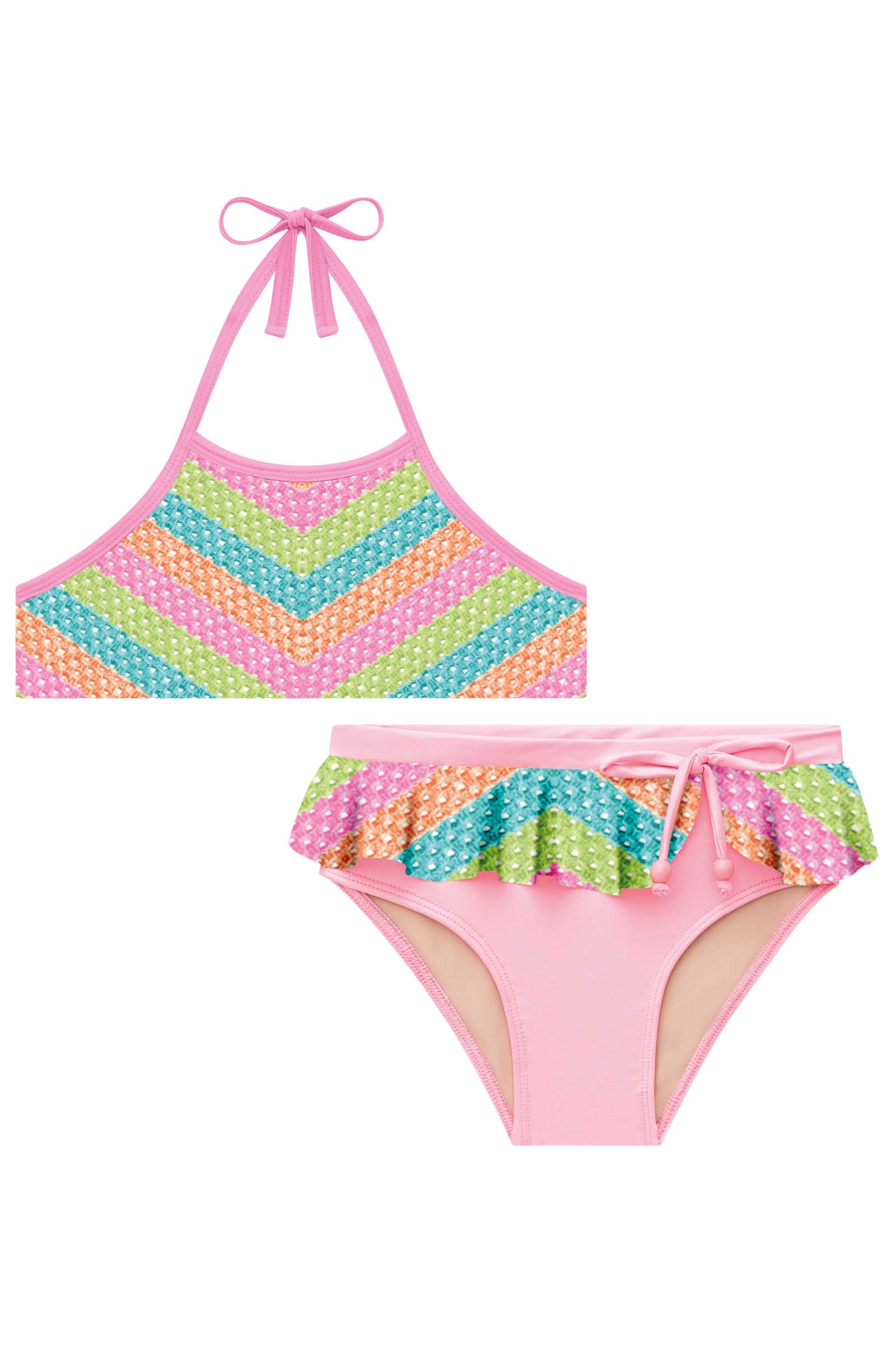 Biquini Infantil Kukie Verão Colors