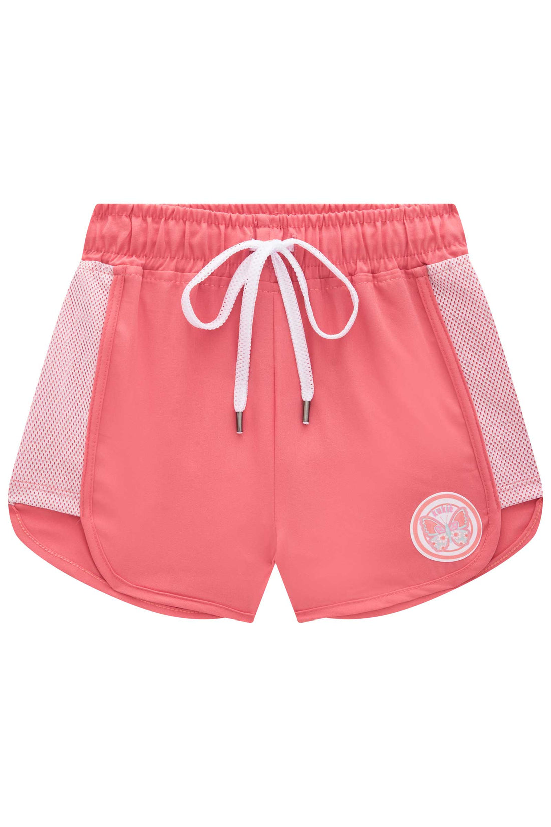 Shorts Infantil Kukie Verão Nylon Coral