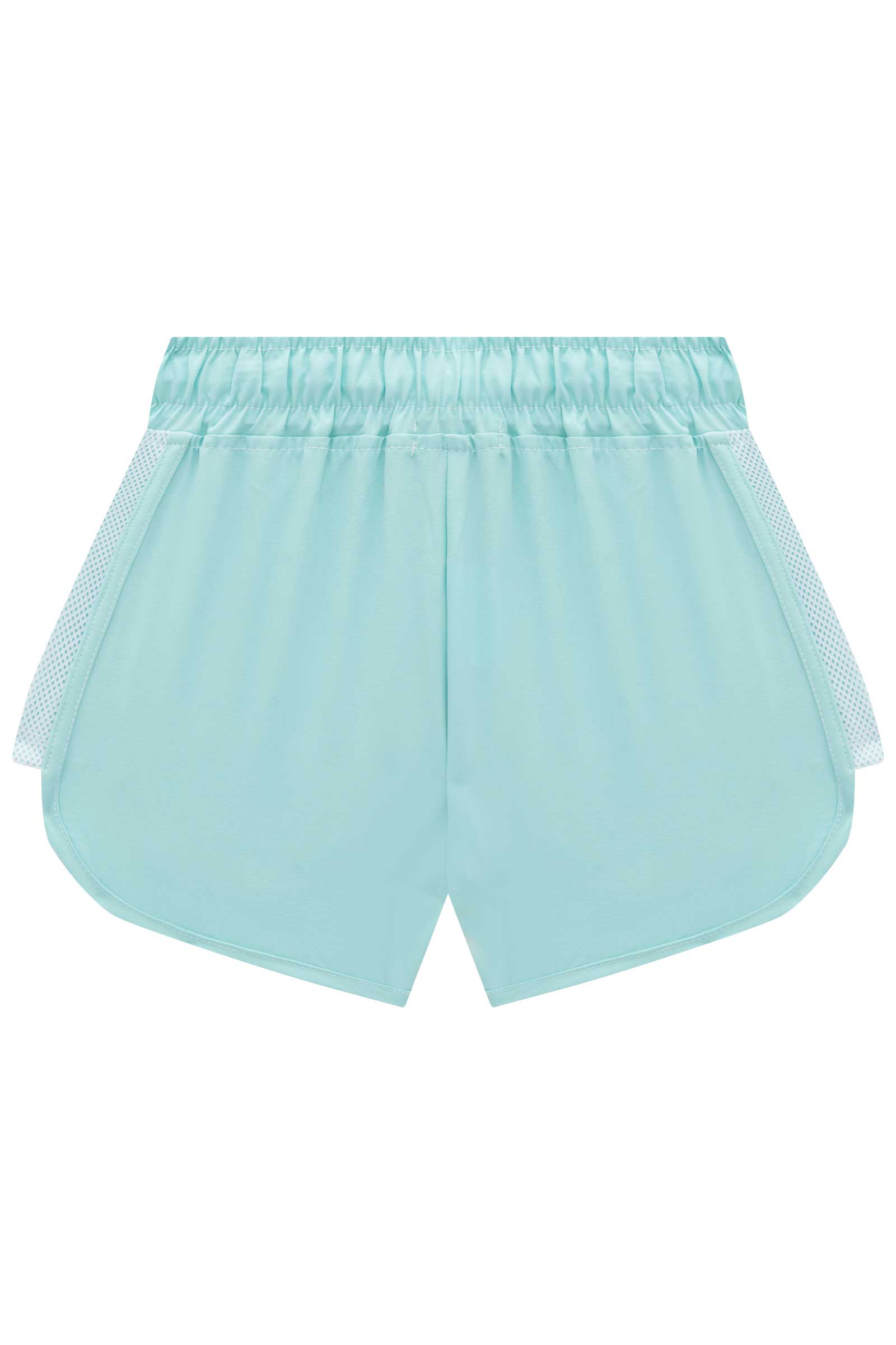 Shorts Infantil Kukie Verão Nylon Azul