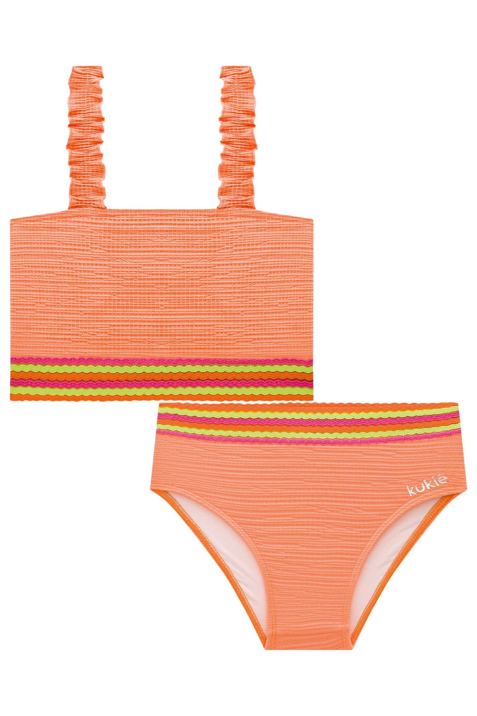 Biquini Infantil Kukie Verão Laranja