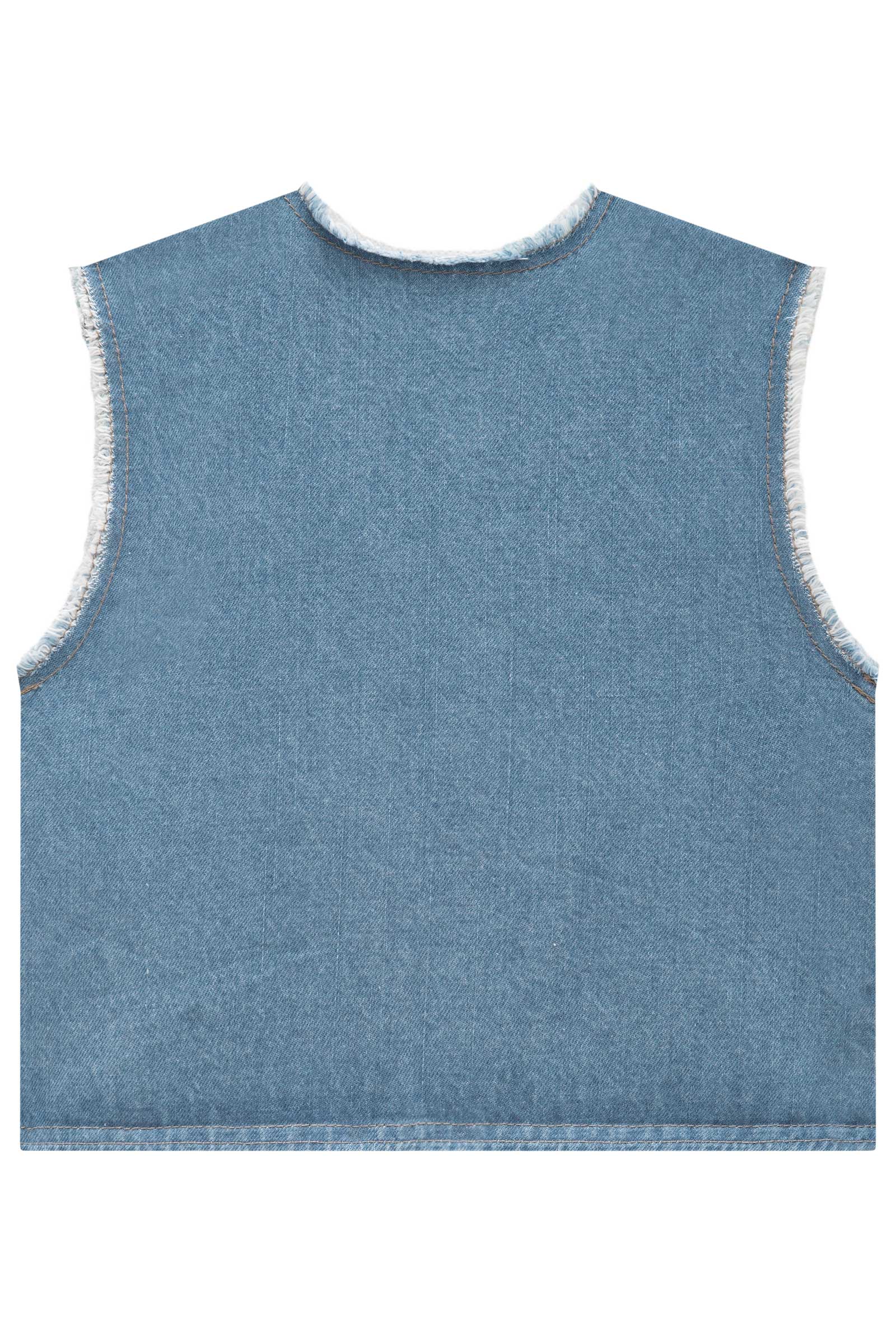 Vestido Infantil Kukie Alecrim Verão Arco Íris com Colete