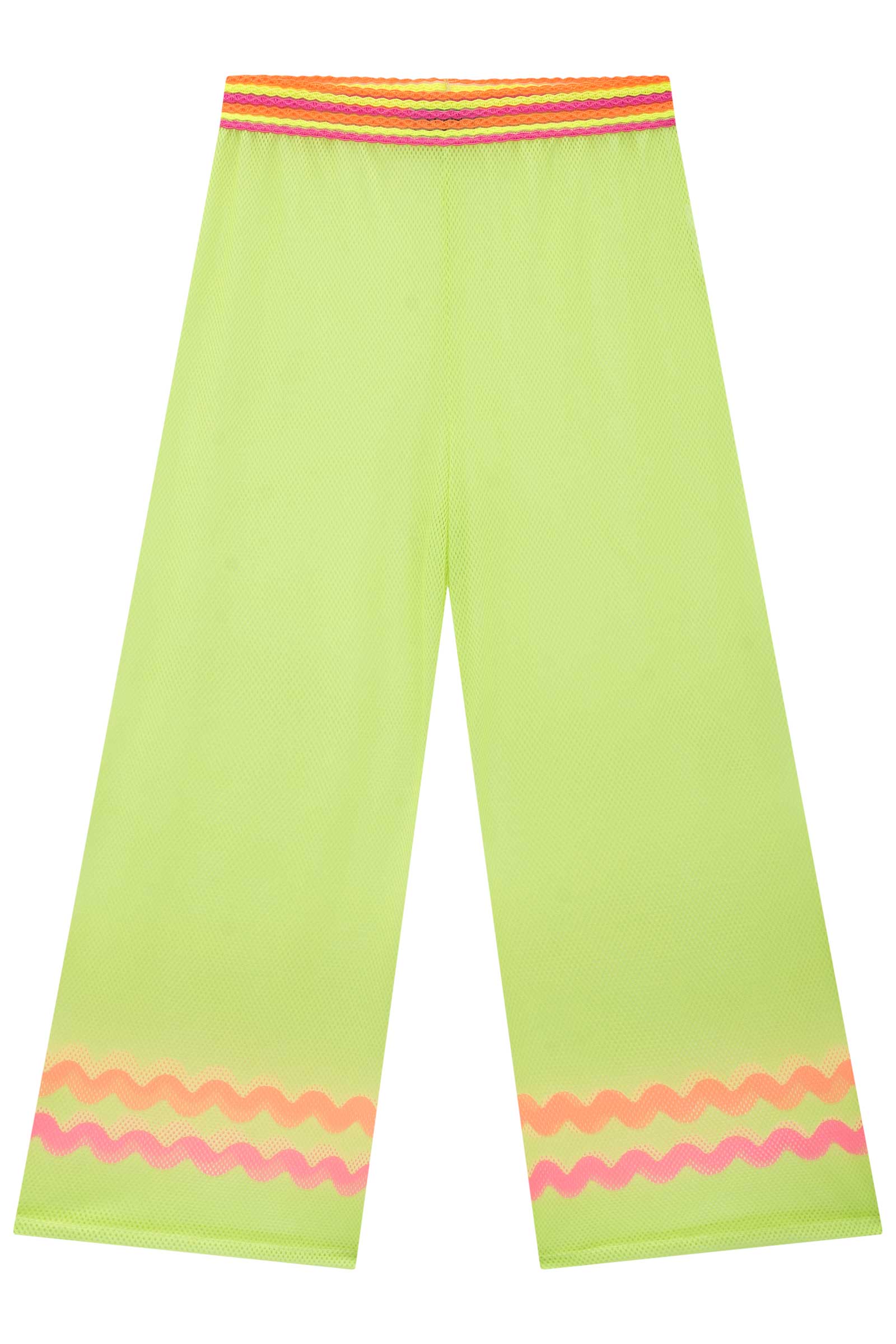 Calça Infantil Kukie Verão de Piscina Telada Verde Neon