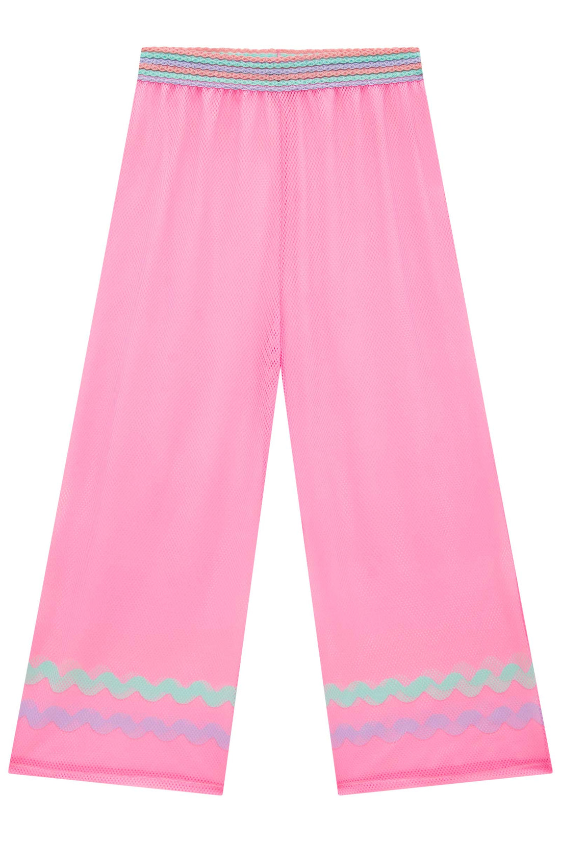 Calça Infantil Kukie Verão de Piscina Telada Rosa