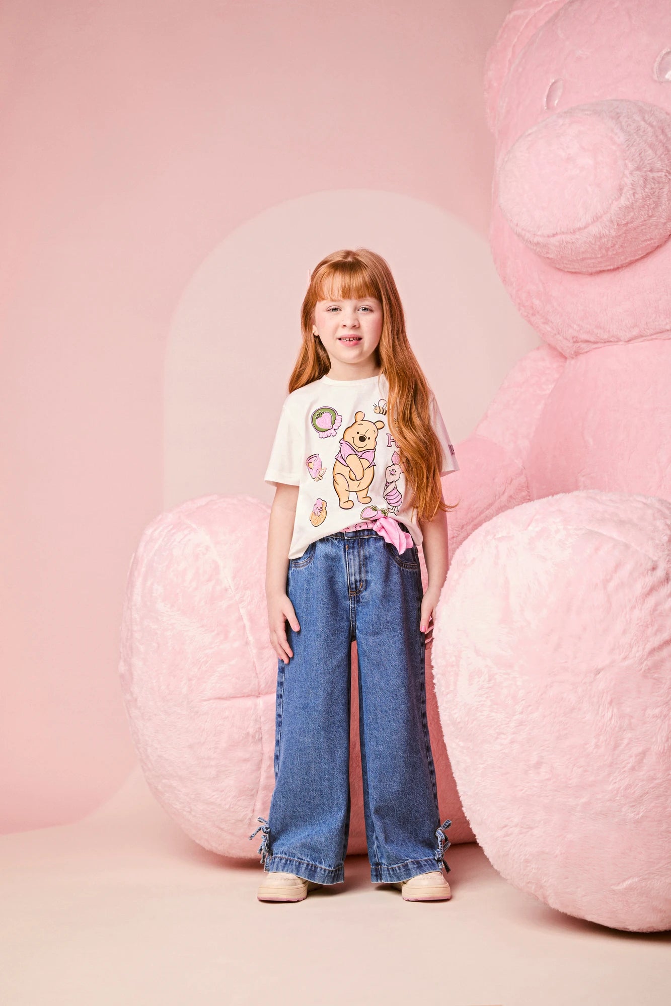 Blusa Infantil Momi Inverno Braca Ursinho Pooh