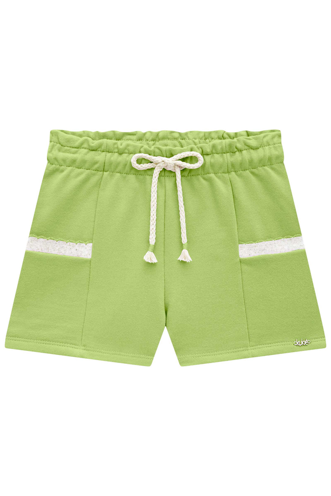 Shorts Infantil Kukie Verão Moletinho Verde