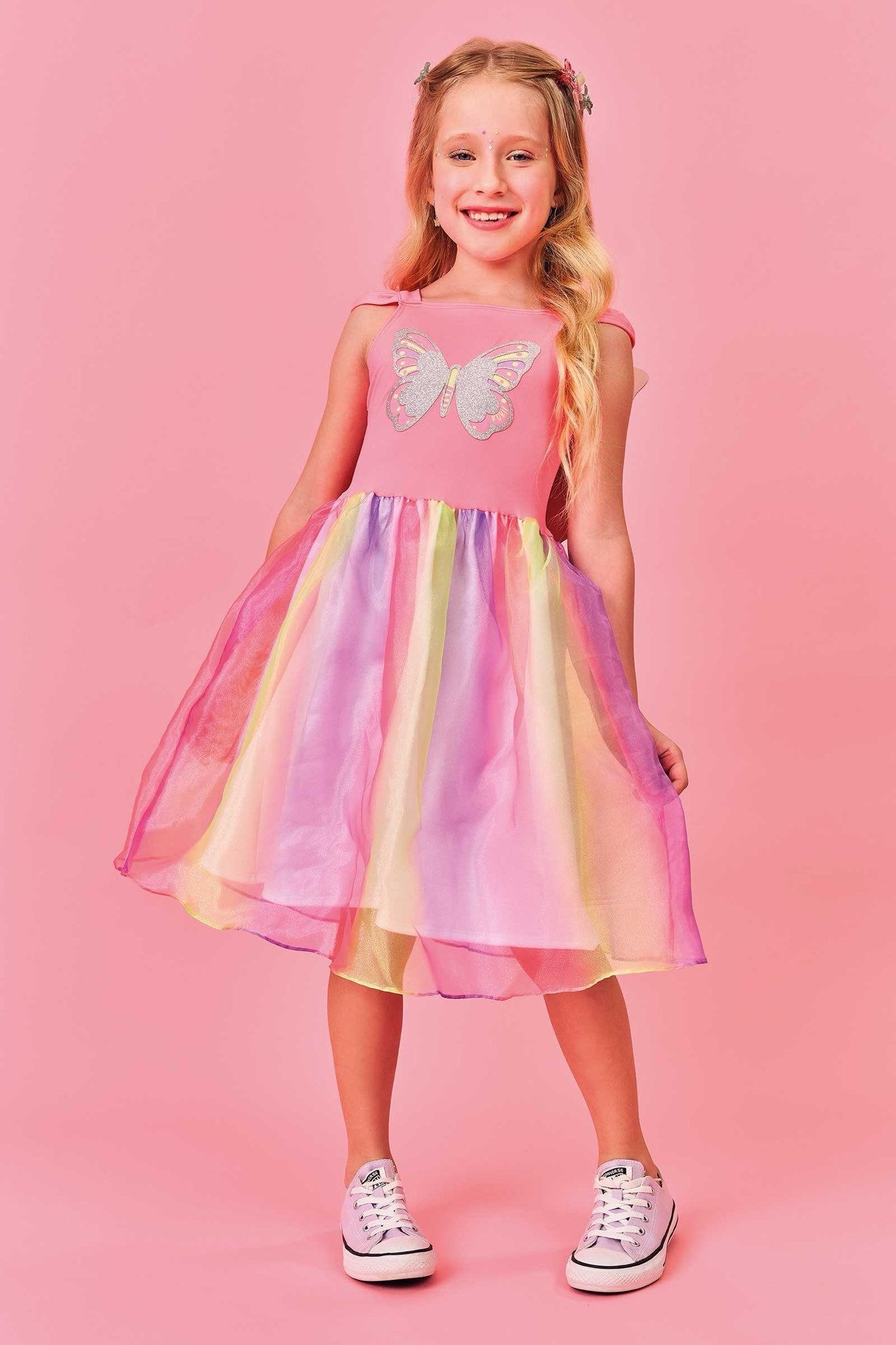 Fantasia Infantil Kukie Borboleta