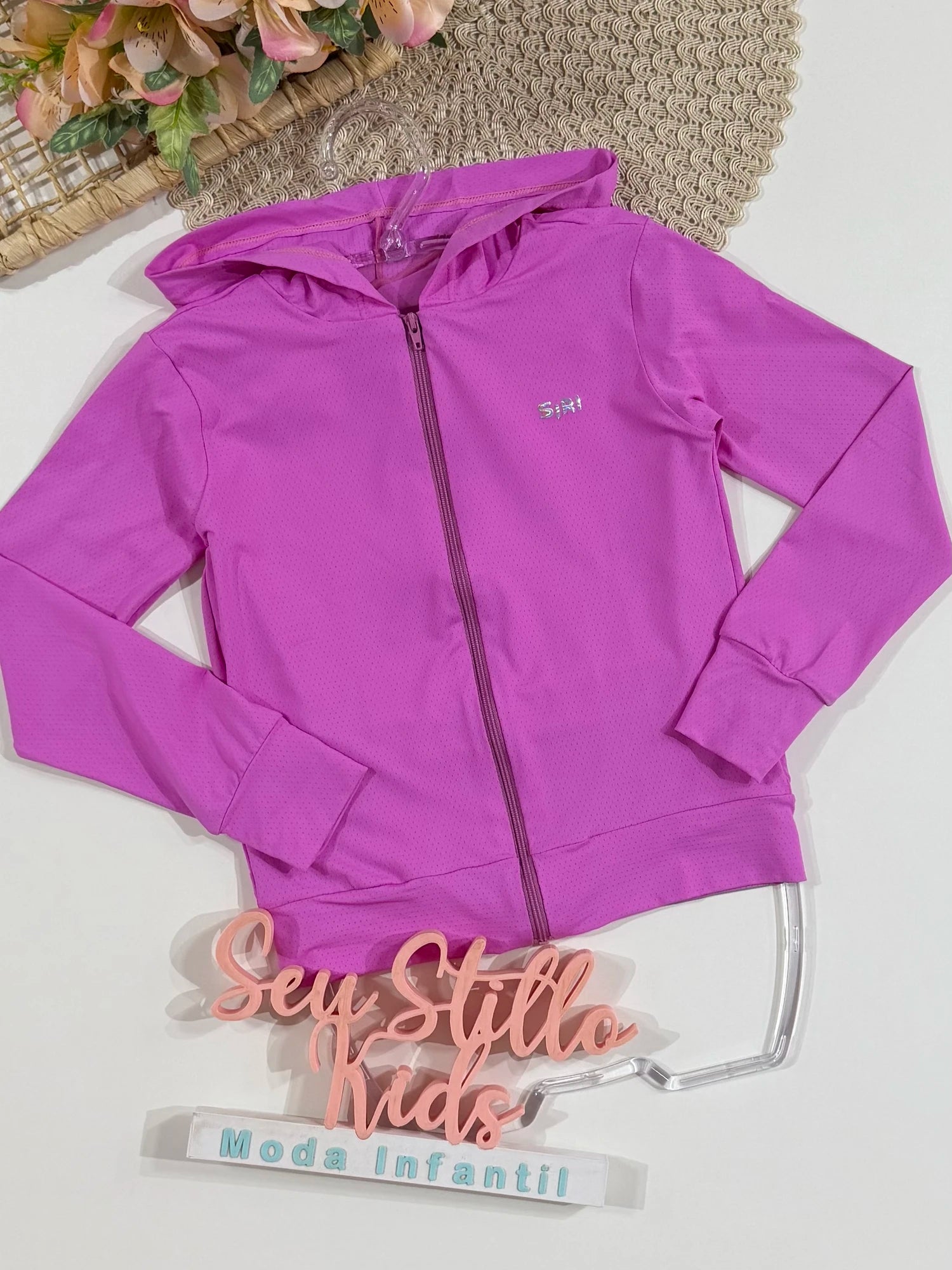 Jaqueta Infantil Siri Kids Sport Bruna New Rosa 42903