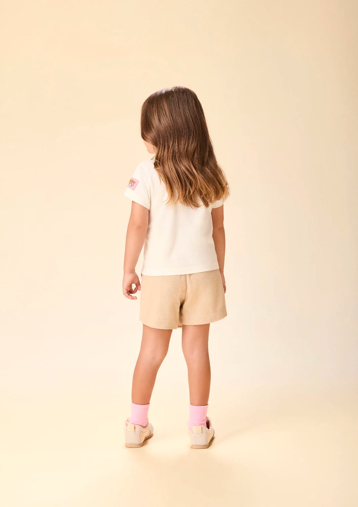 Blusa Infantil Menina Momi Branca Tico e Teco Strass Disney