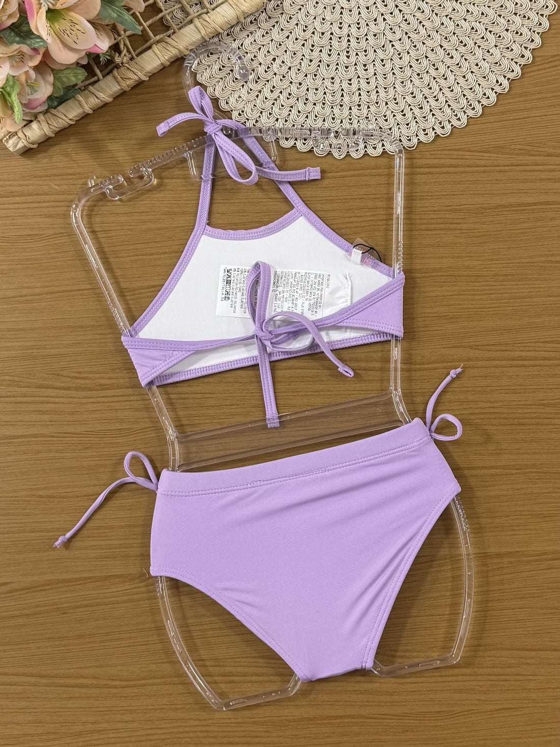 Biquíni Infantil Kukiê Verão Lilás