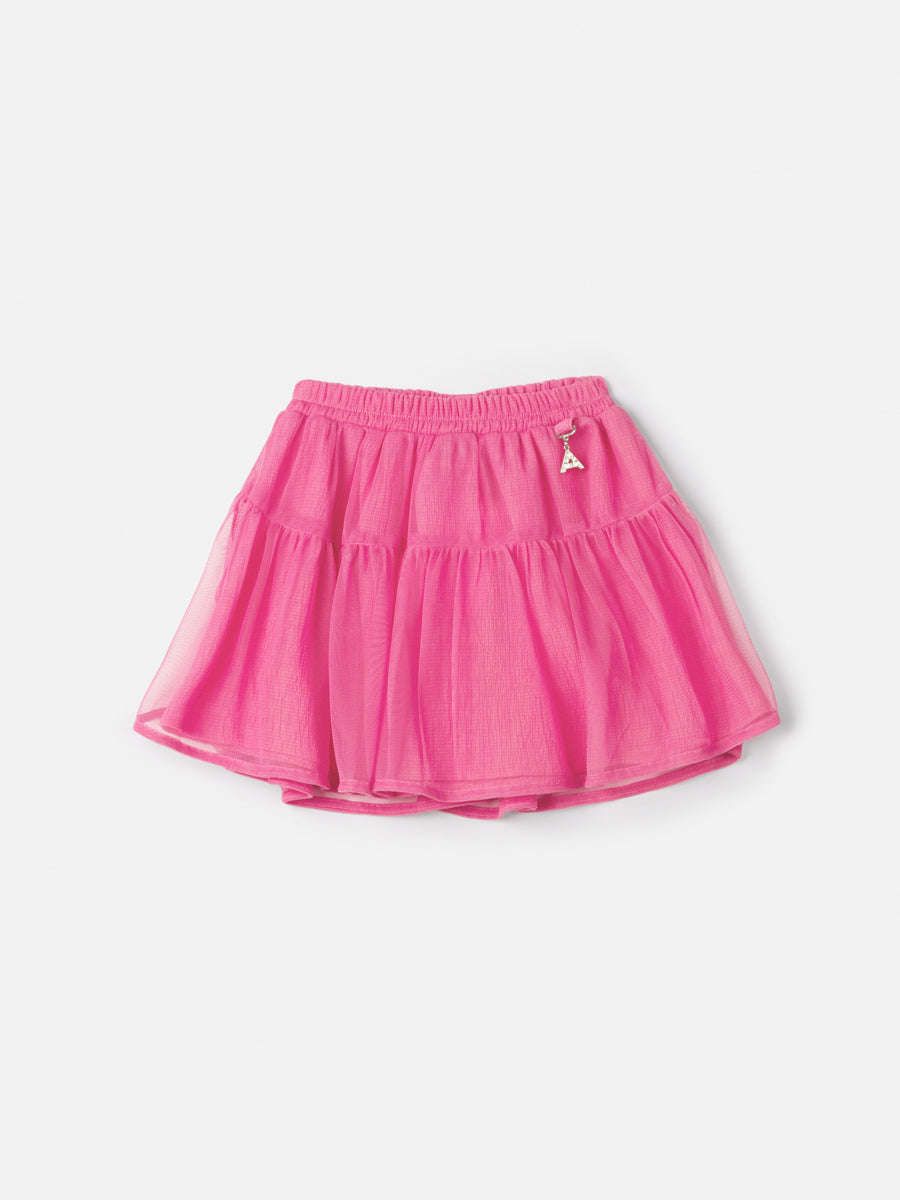 Saia infantil Animê Verão Tule