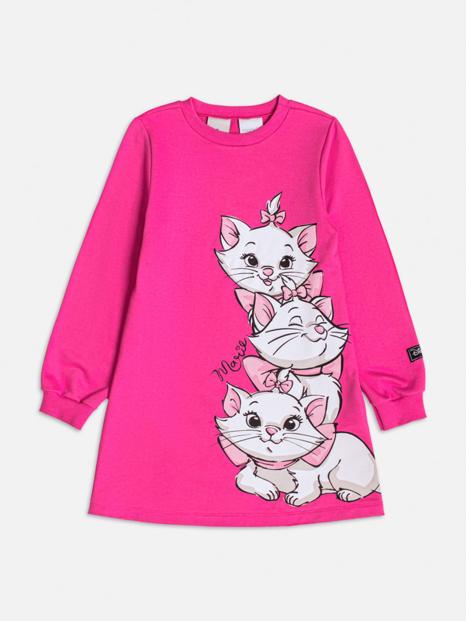 Vestido Infantil Momi Inverno Rosa Escuro Marie