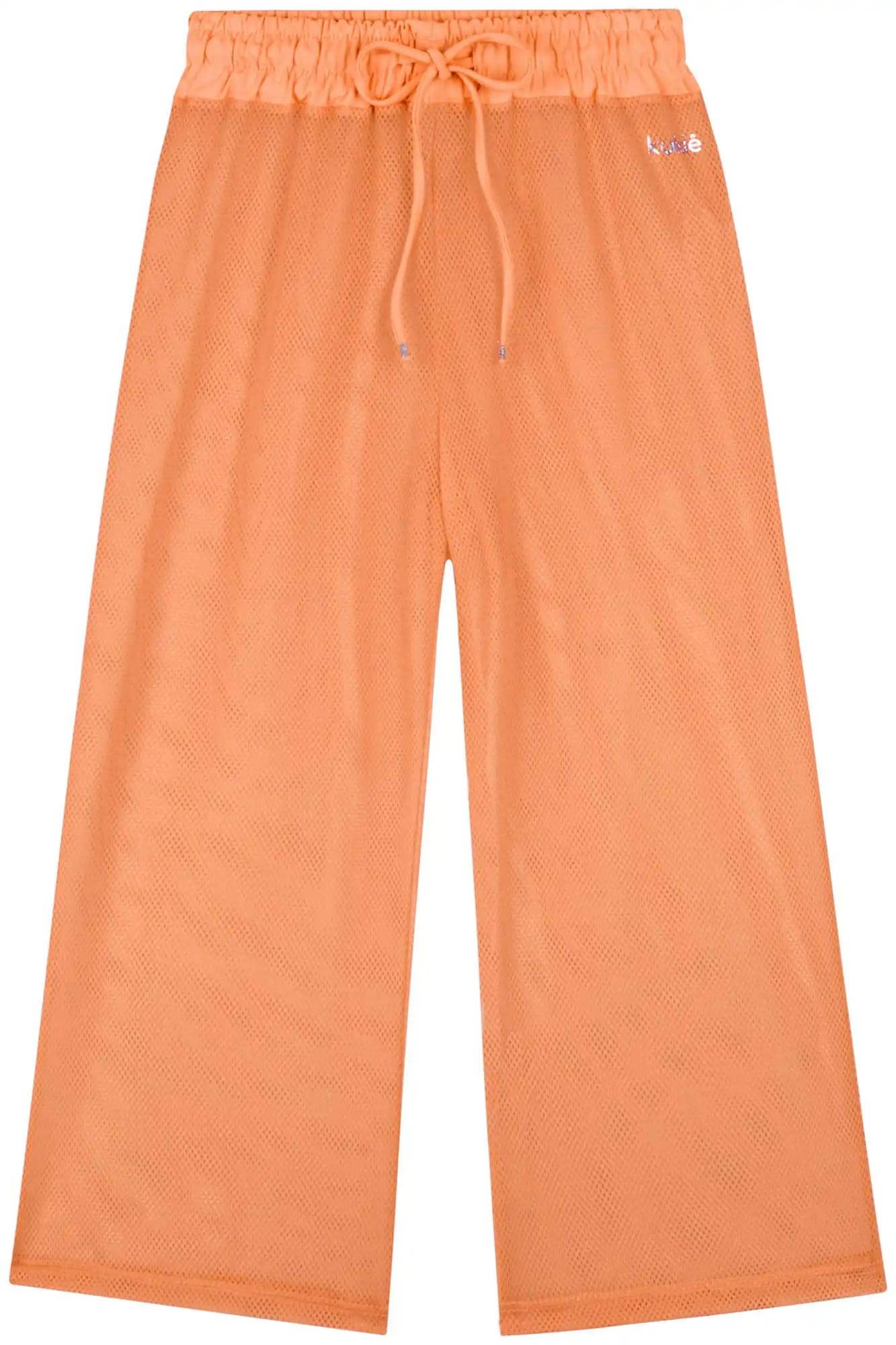 Calça Infantil Kukiê Verão Laranja Neon em Tela