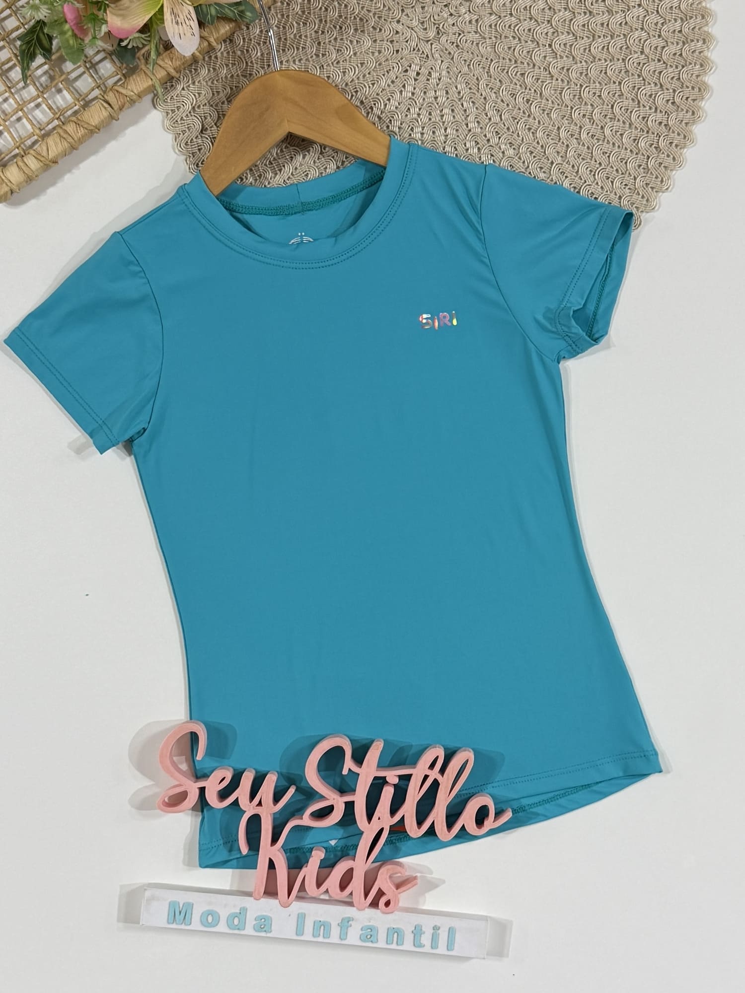 Blusa Infantil Siri Kids Sport Maria Ginastas Azul 41764