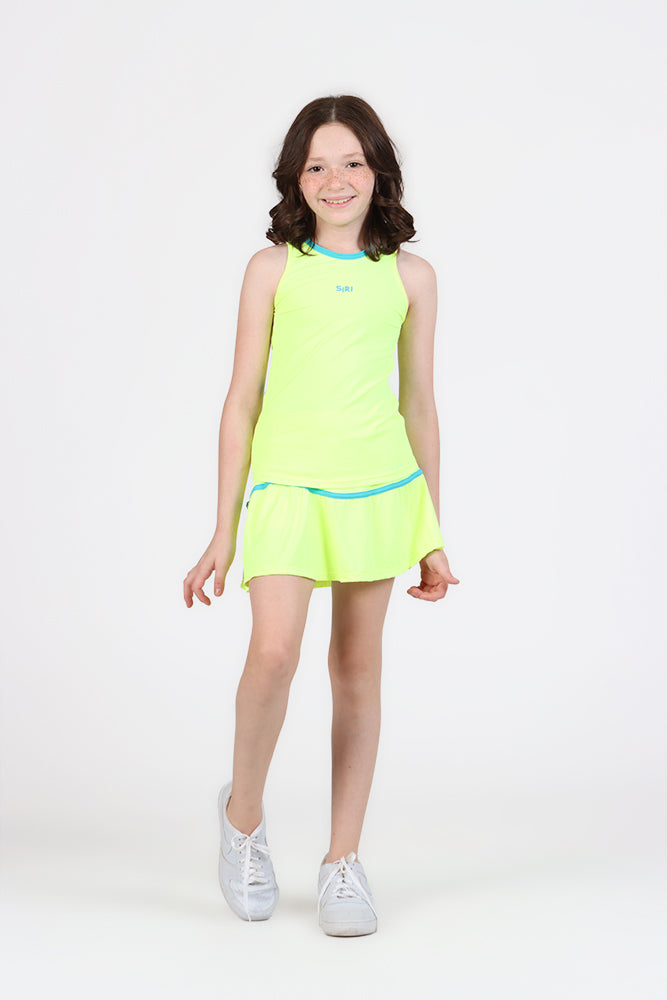 Saia Infantil Siri Kids Sport Flavia Ginastas Verde 41759