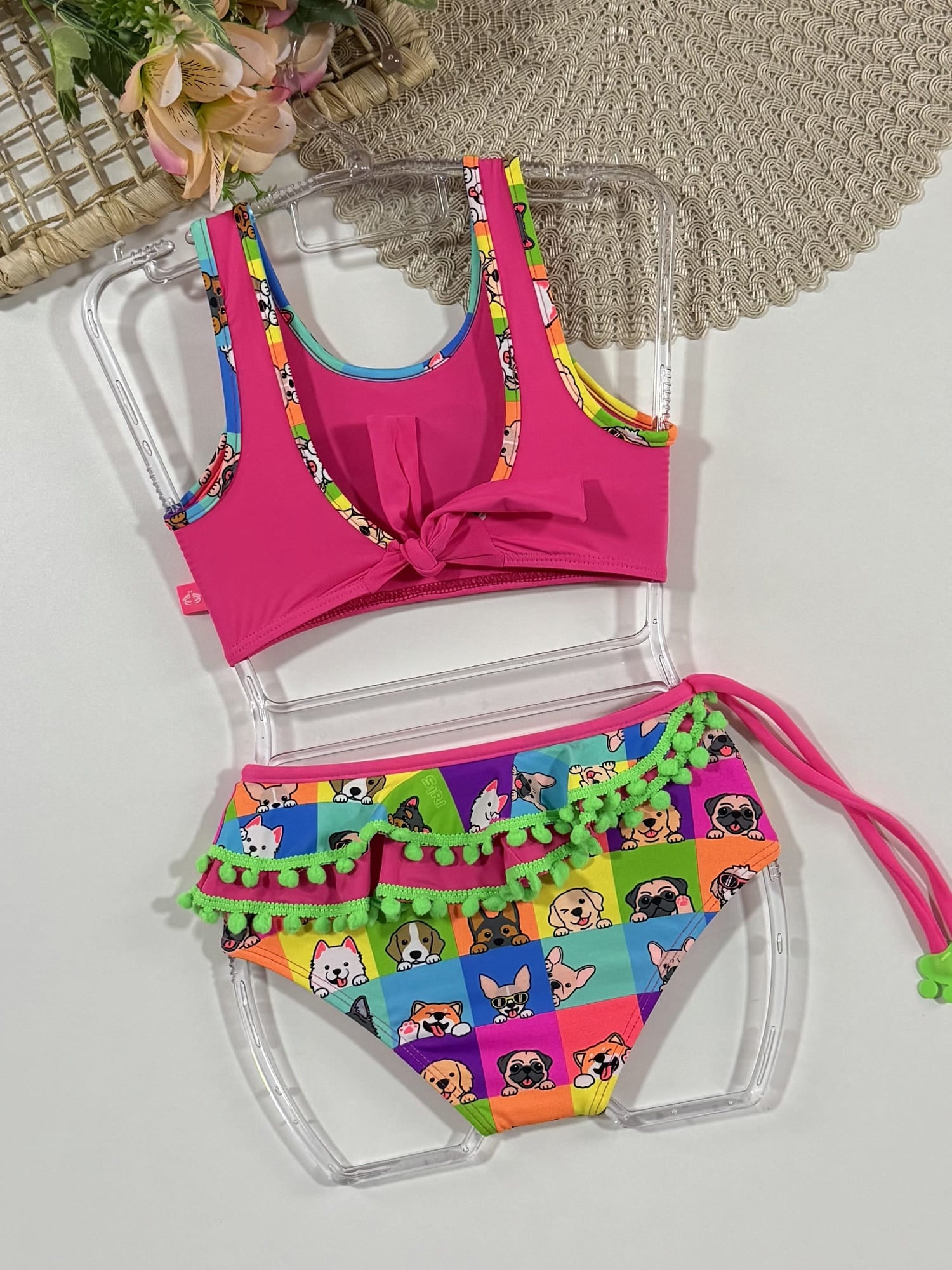 Biquíni Infantil Siri Kids Larissa Funny Dog 40160