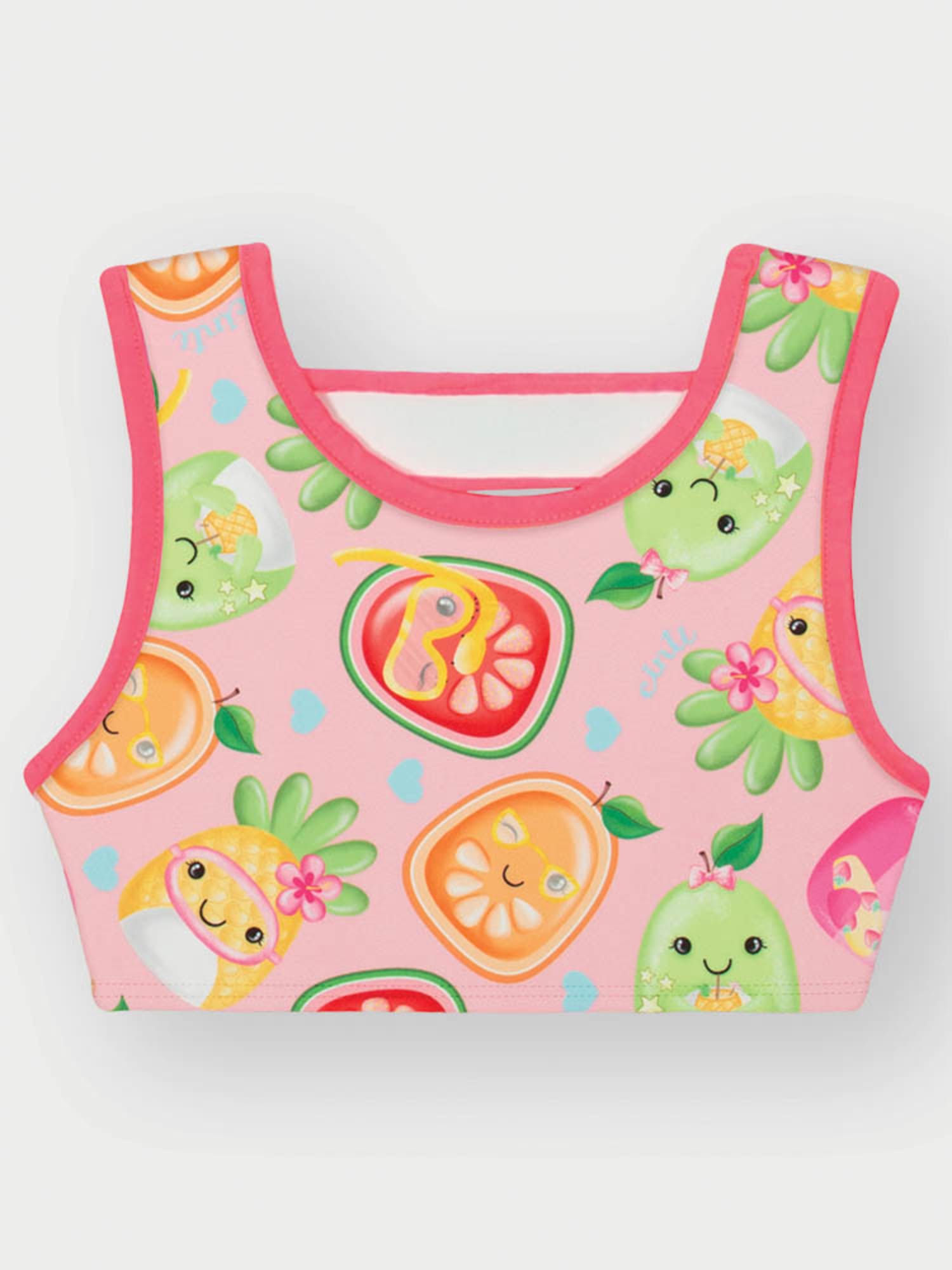 Biquíni Infantil Cinti Verão Rosa Frutinhas