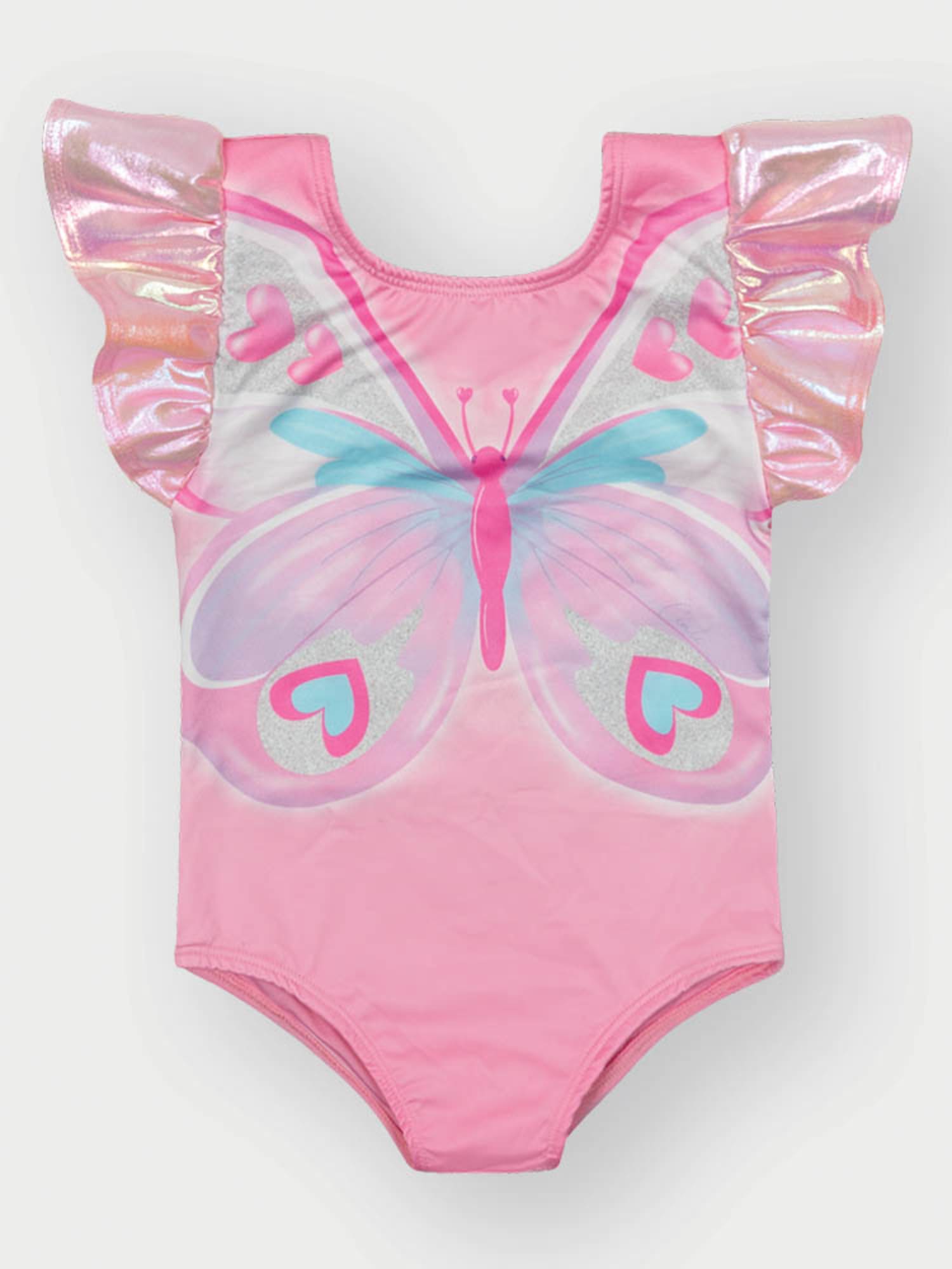 Maiô Infantil Cinti Verão Rosa Borboleta