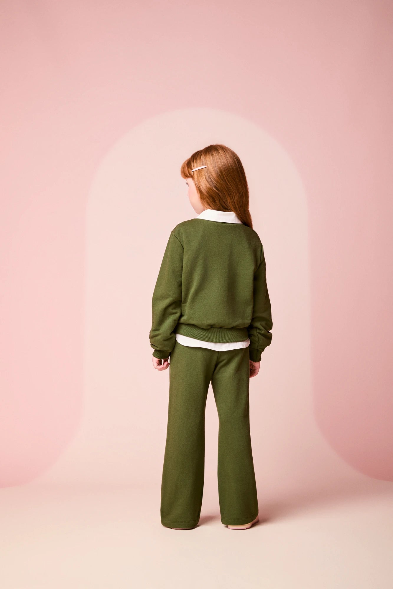 Conjunto Infantill Momi Inverno com Calça e Moletom Verde Tico e Teco Disney