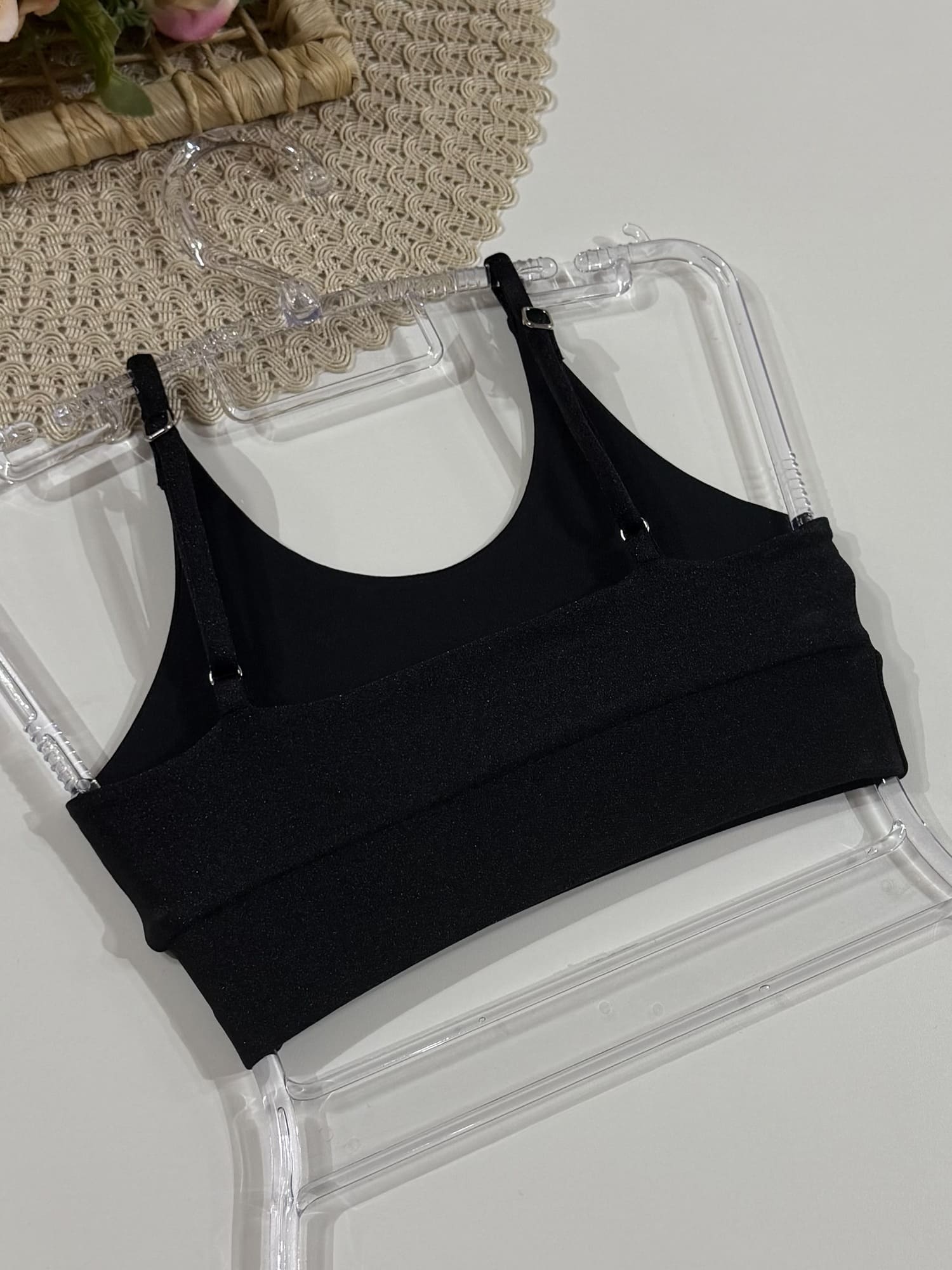 Top Infantil Siri Kids Sport Sara Nagoya Preto 42599