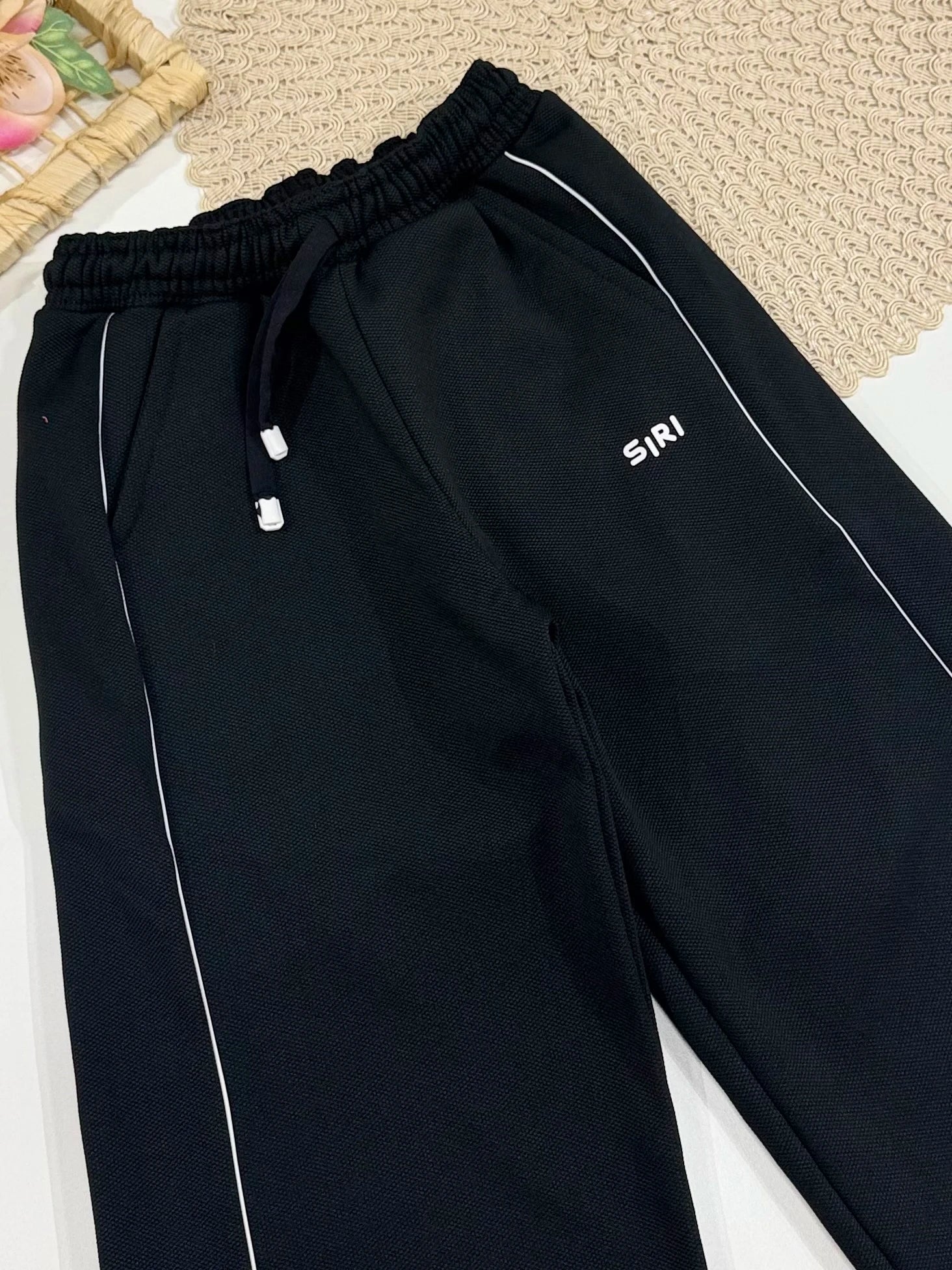 Calça Infantil Siri Kids Sport Térmica Carol Silk Preta 42611