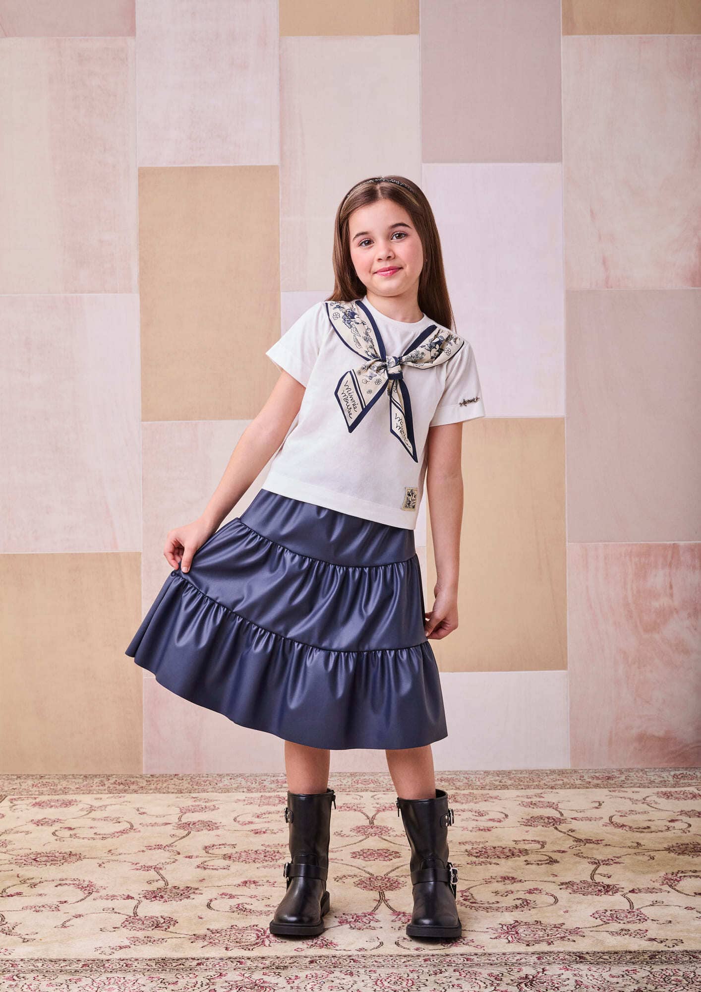 Blusa Infantil Animê Inverno Manga Curta Minnie Disney