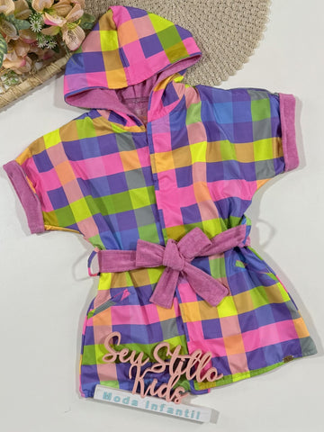 Roupão Infantil Siri Kids Isabela Sweet Color 40059