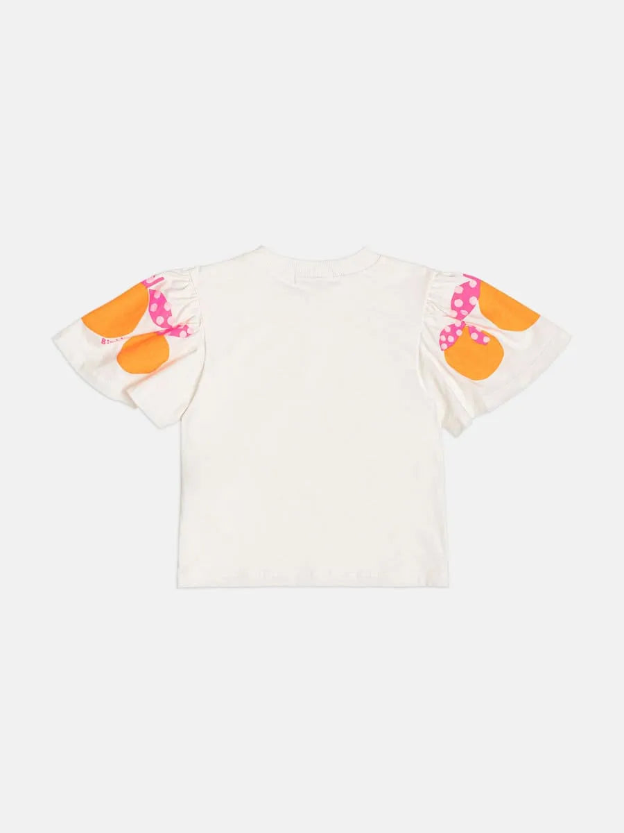 Blusa Infantil Menina Bimbi Branca Frutinhas