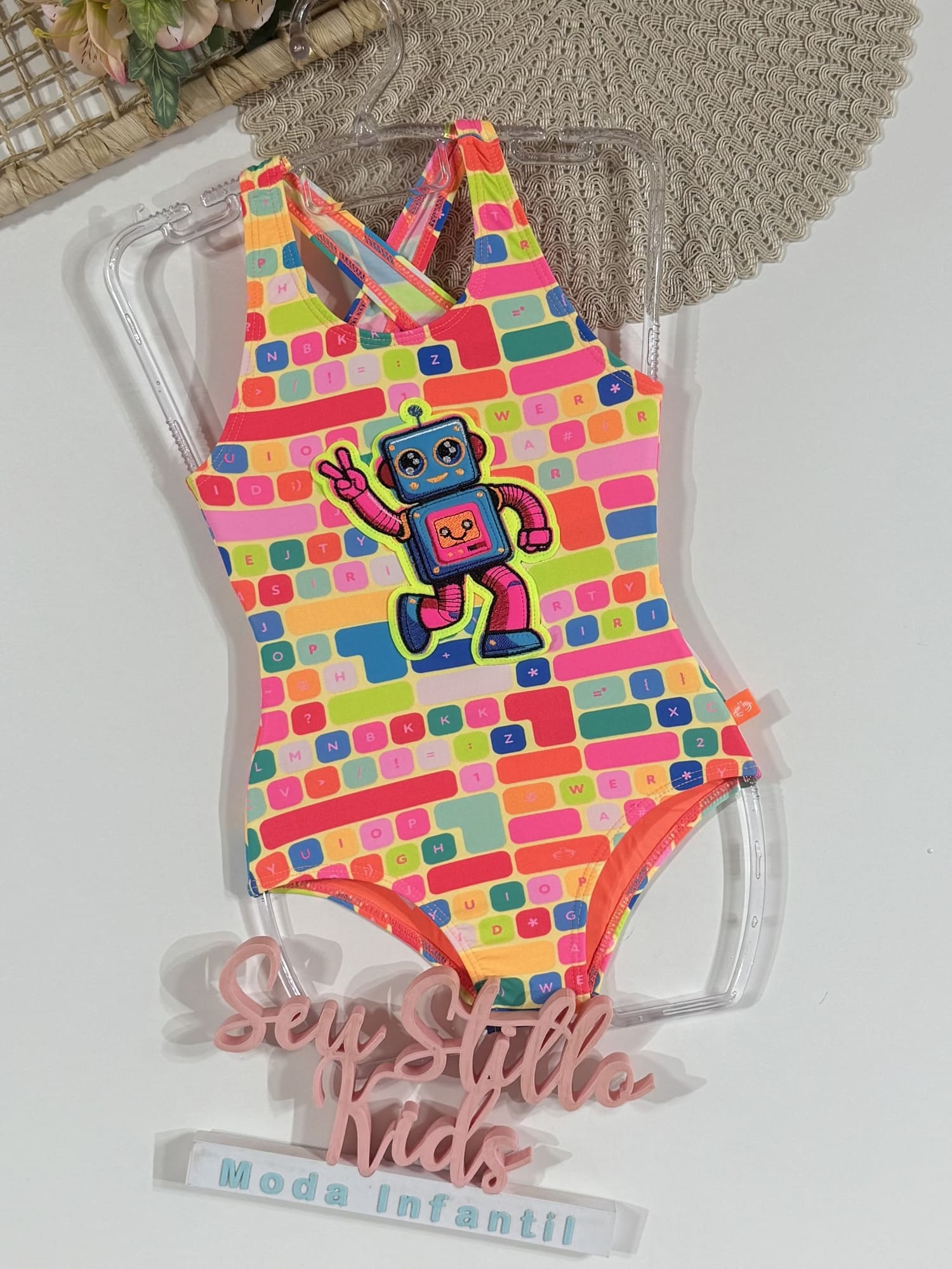 Maiô Infantil Siri Kids Valentina Connect 40166