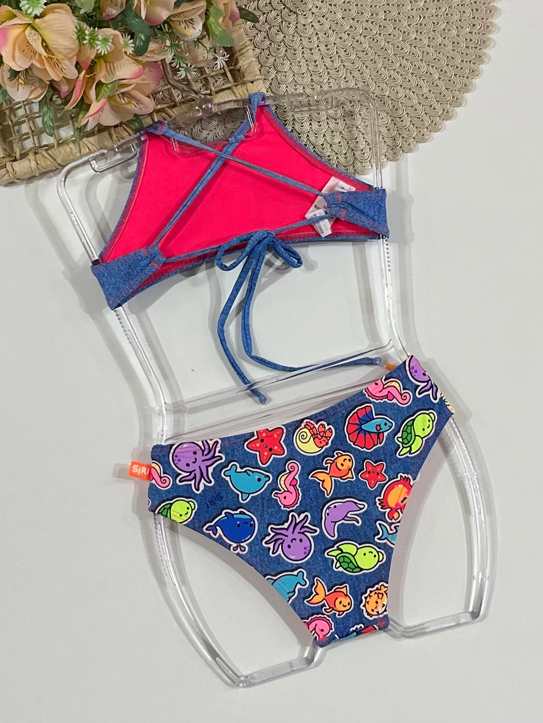 Biquíni Infantil Siri Kids Lola Sea Jeans 43214