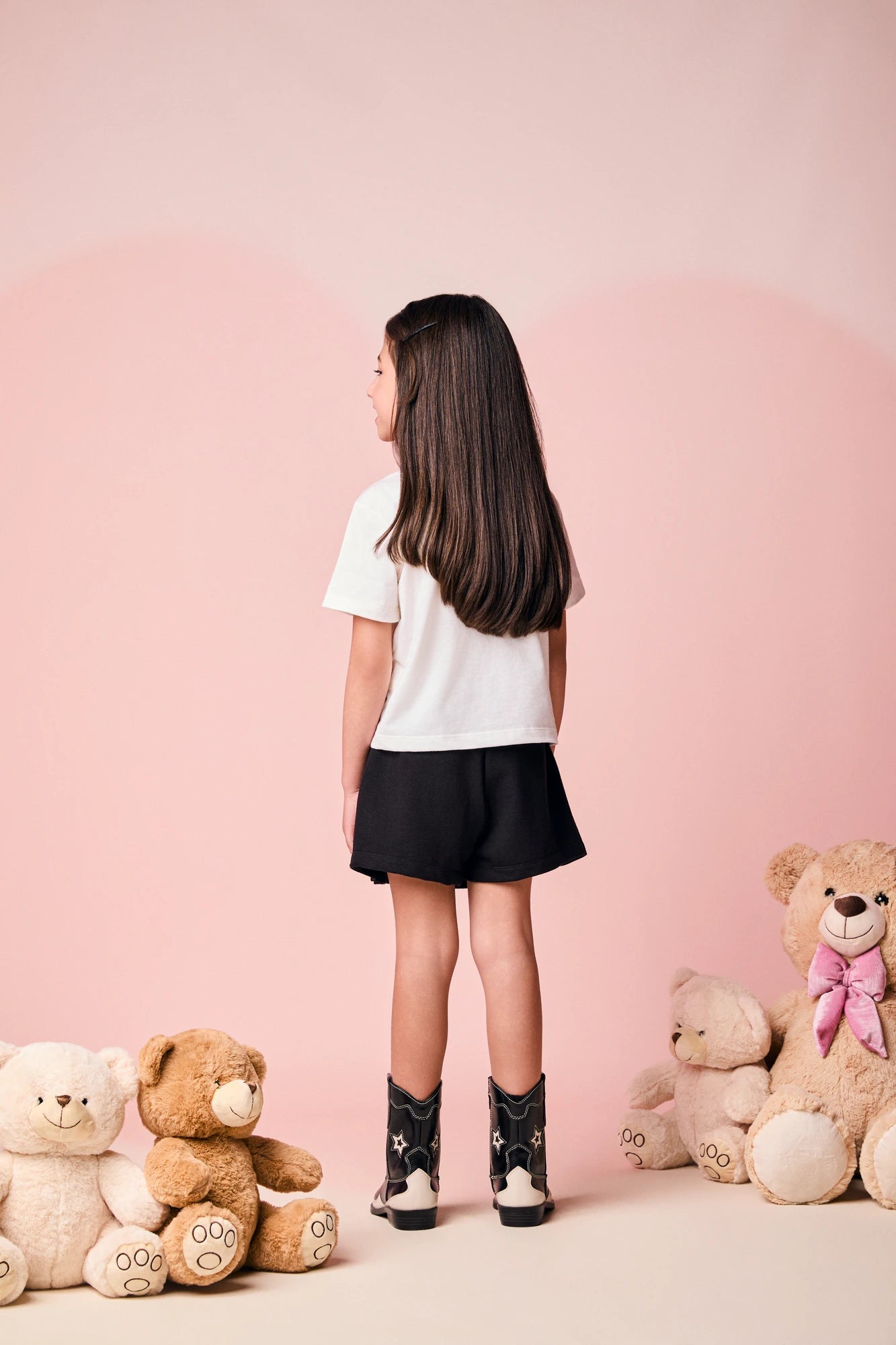 Blusa Infantil Momi Inverno Manga Curta Girl Mood